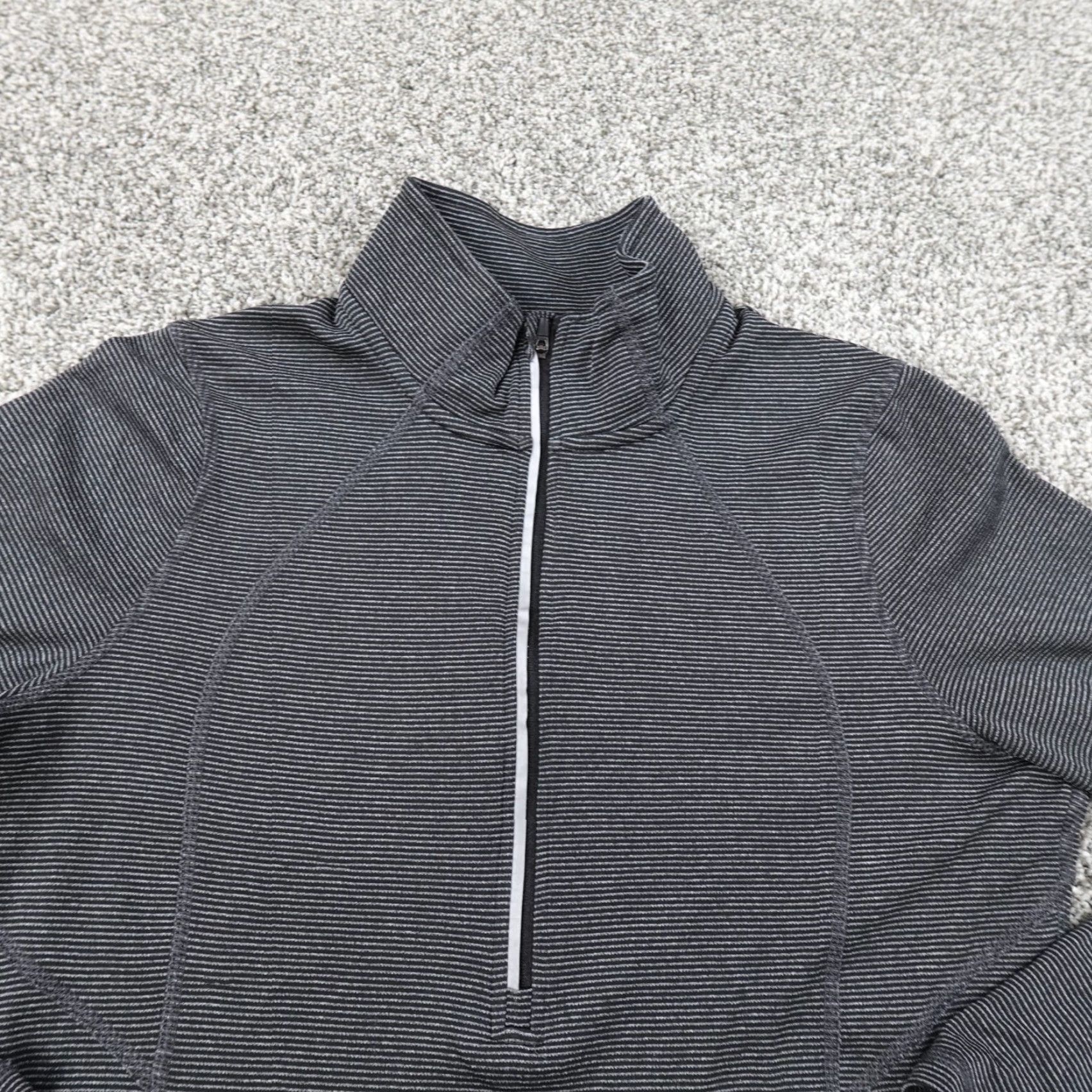 Champion Champion Sweatshirt Womens L Black Duodry Pullover Zip 1/4 Zip Casual Athletic Size L / US 10 / IT 46 - 3 Thumbnail