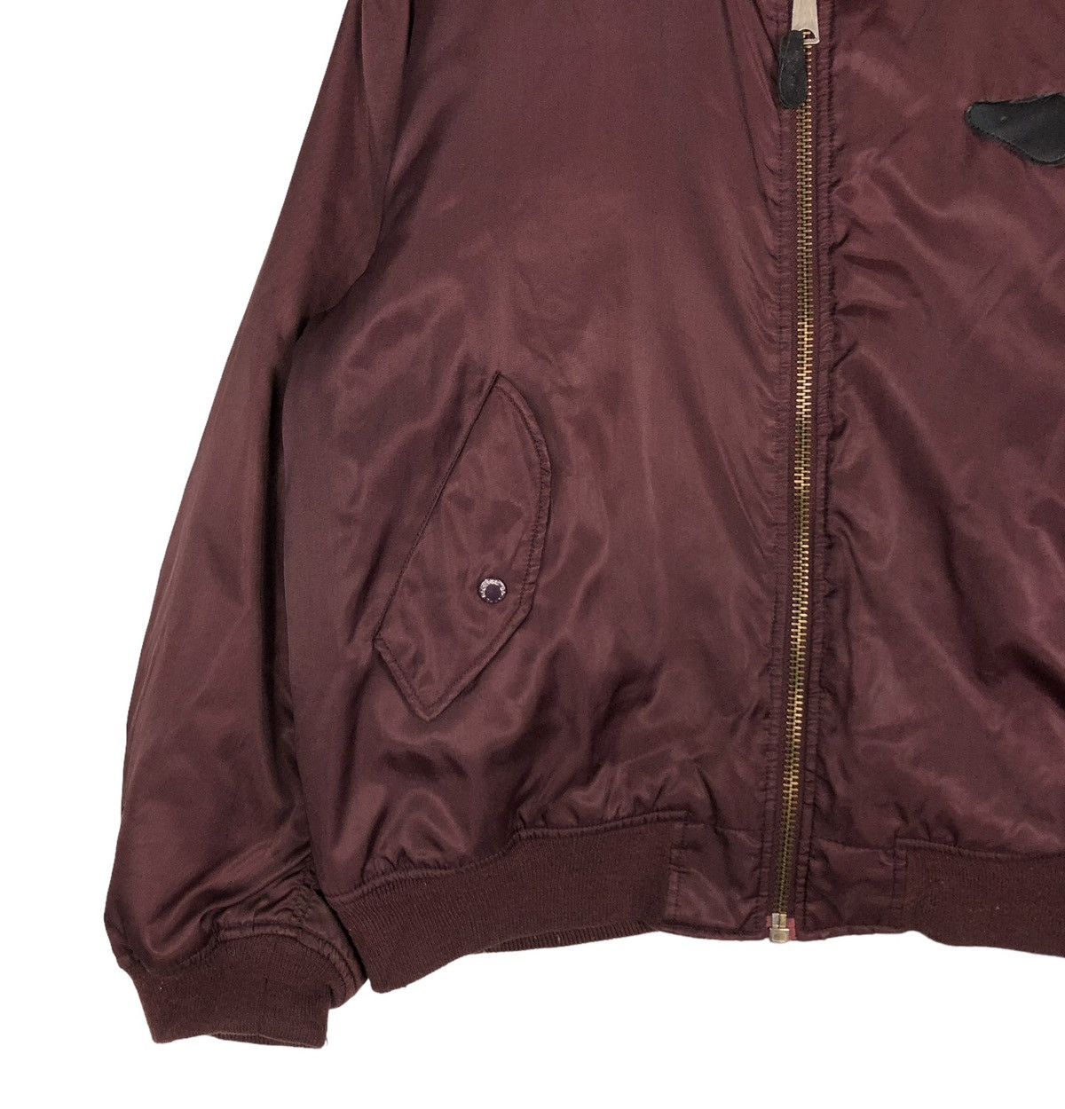 Vintage 🔥VINTAGE BOMBER JACKET MA-1 DESIGN BACK FIRE USA BIG LOGO Size US L / EU 52-54 / 3 - 9 Thumbnail
