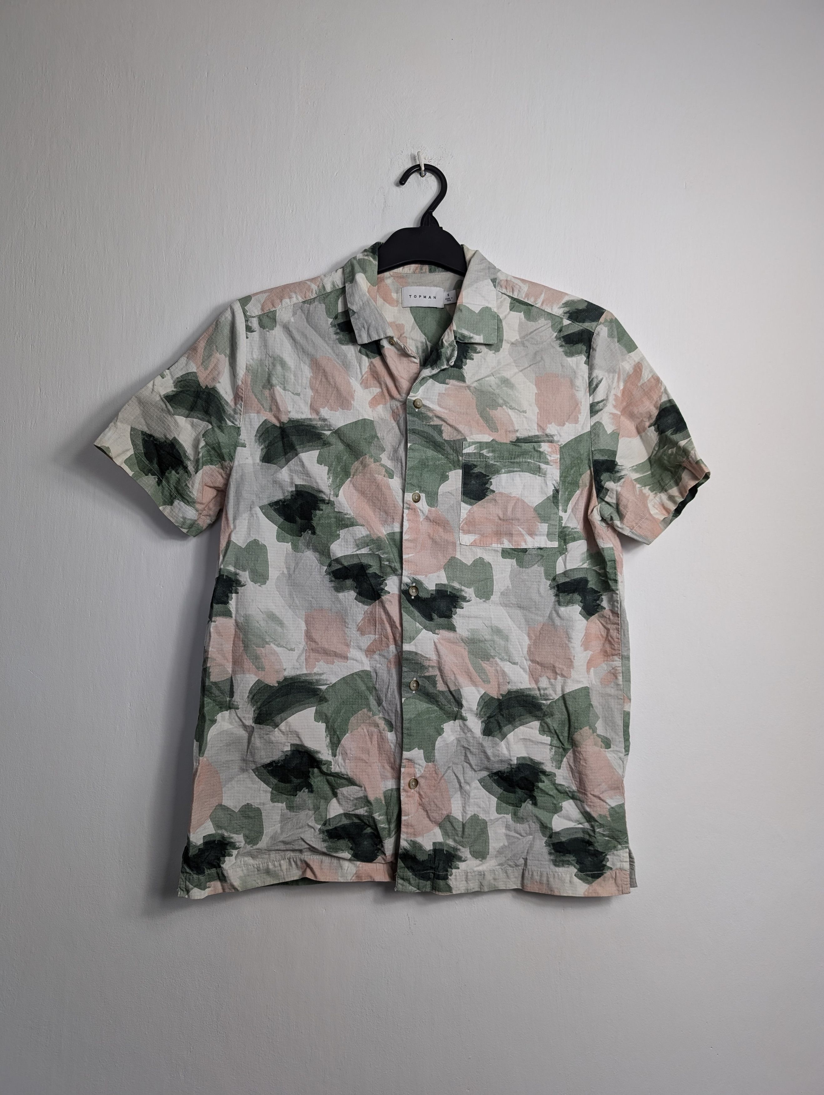 Vintage Vintage Y2K Hawaiian Shirt - Summer Floral Palm Tree Print Size US S / EU 44-46 / 1 - 1 Thumbnail