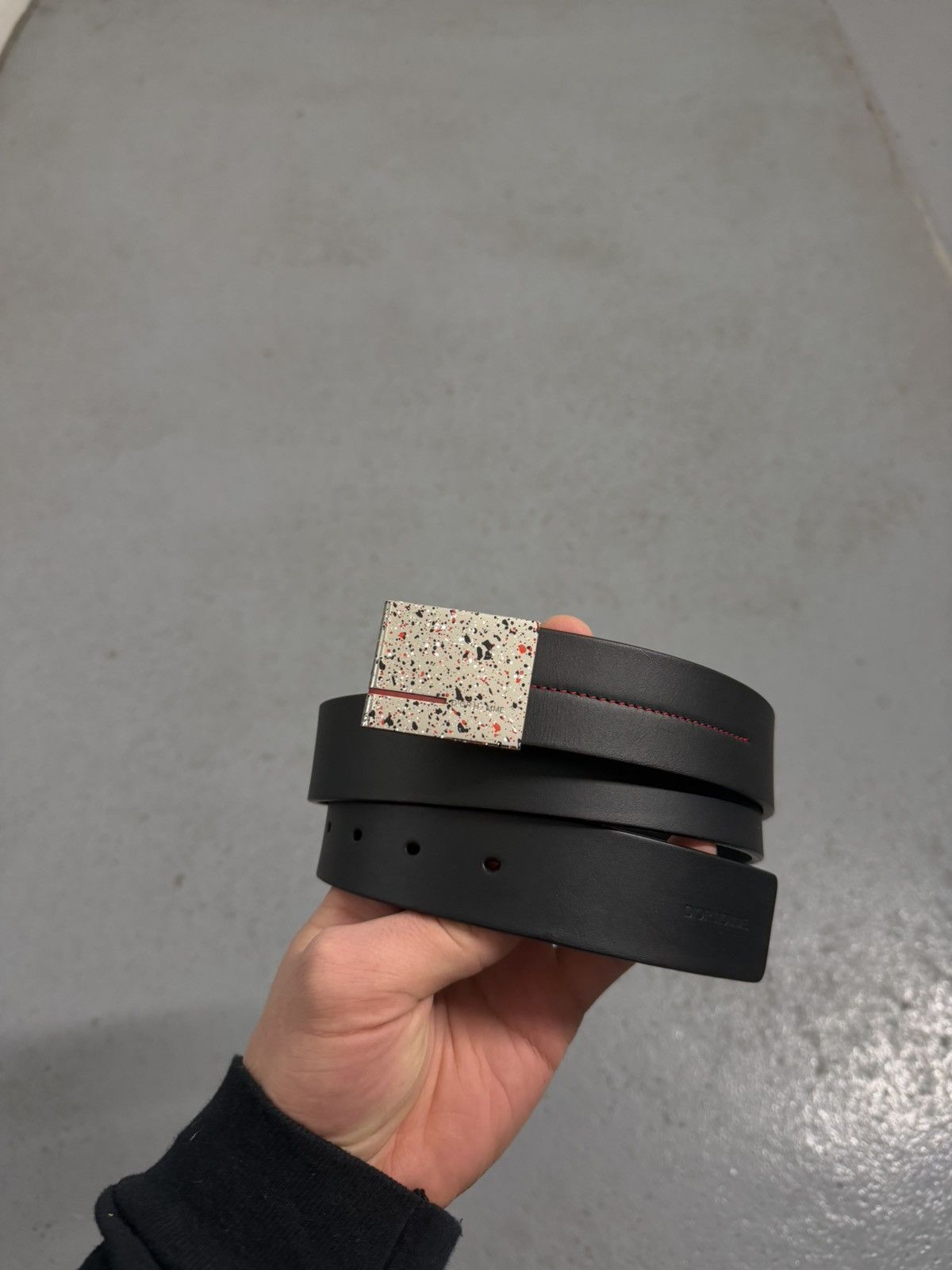 Dior Dior Homme Leather Belt Size ONE SIZE - 1 Thumbnail