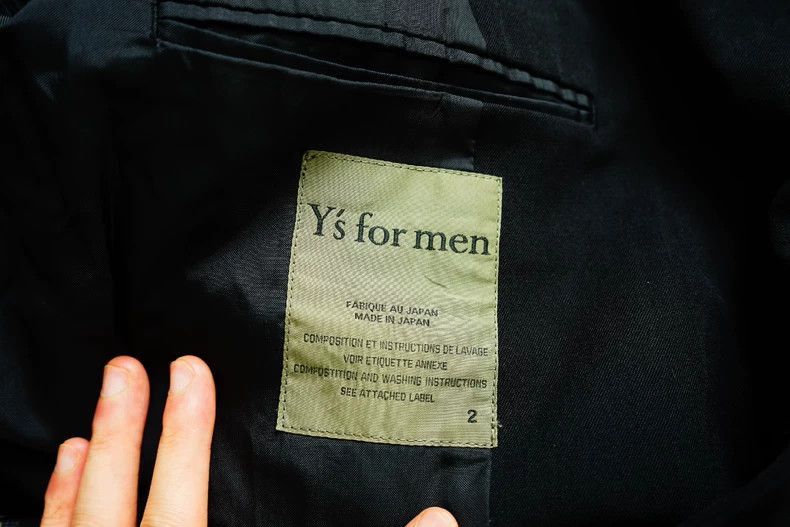 Yohji Yamamoto Yohji Yamamoto Yohji Yamamoto Black Tailored Suit Jacket Size US L / EU 52-54 / 3 - 6 Thumbnail