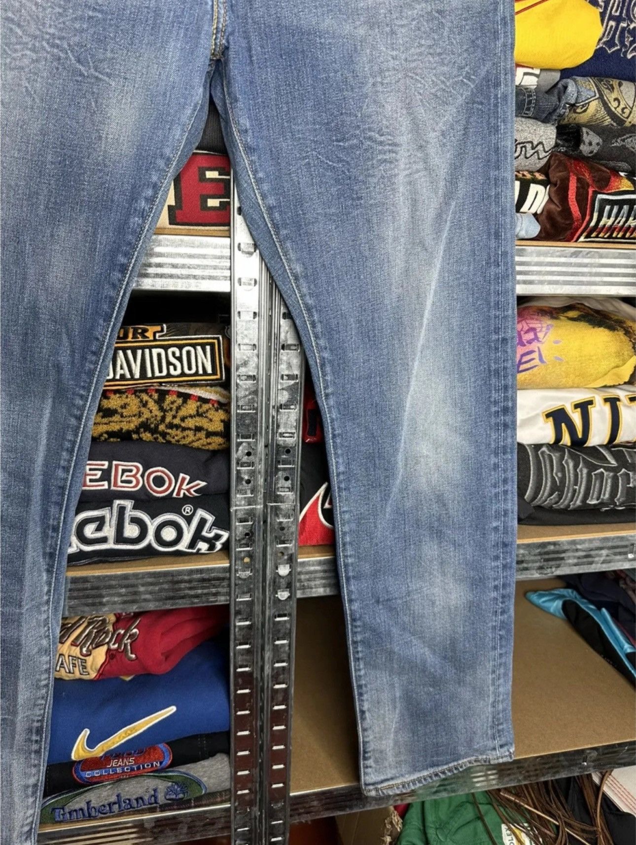 Levi's Levi’s 504 Regular Straight Jeans W32 L32 - Medium Wash Size US 32 / EU 48 - 6 Thumbnail