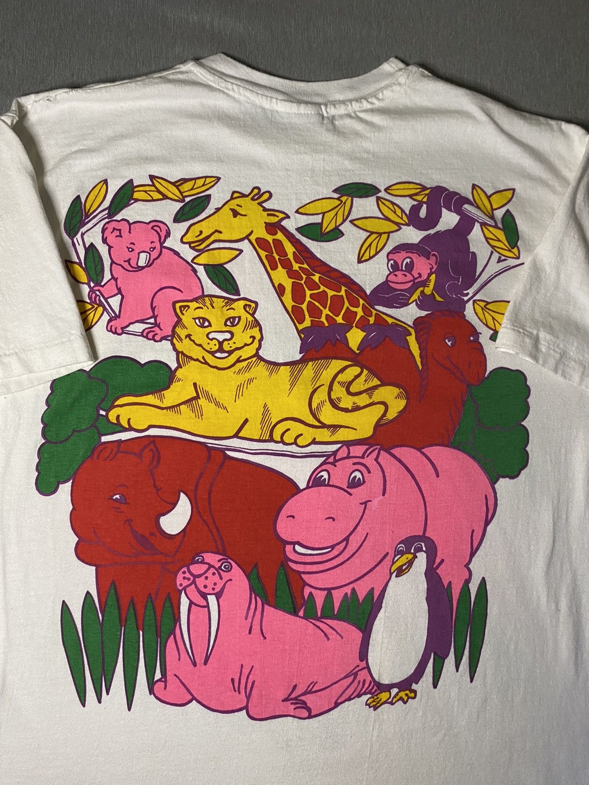 Vintage Vintage 1990’s Zoo Pals Animal Cookies Snack Promo Shirt Size US L / EU 52-54 / 3 - 2 Thumbnail