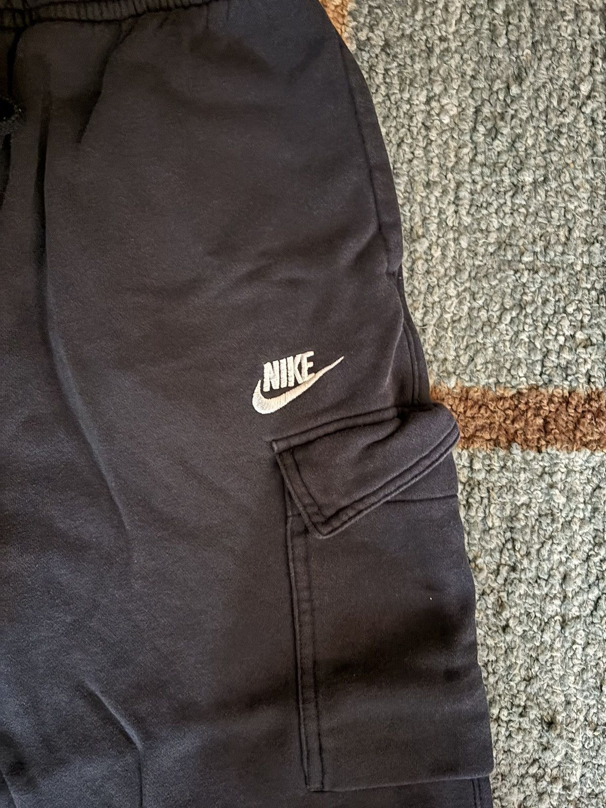 Nike Nike Black Cargo Sweatpants Size US 32 / EU 48 - 3 Thumbnail