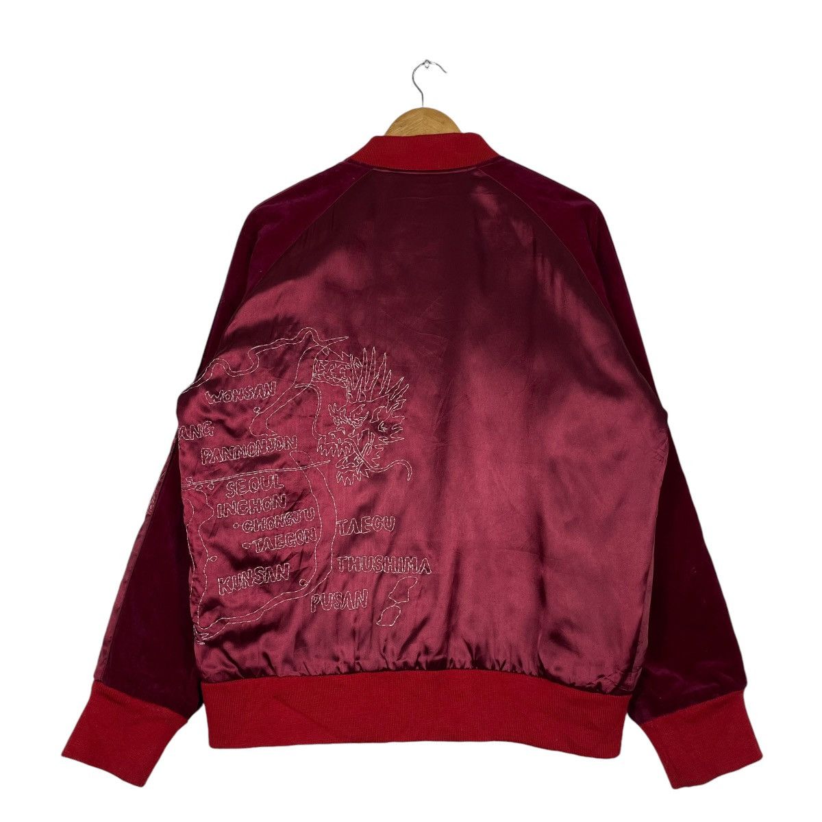 Japanese Brand × Vintage 💥YOKOSUKA JAPAN SUKAJAN EMBROIDERED JACKET Size US M / EU 48-50 / 2 - 7 Thumbnail