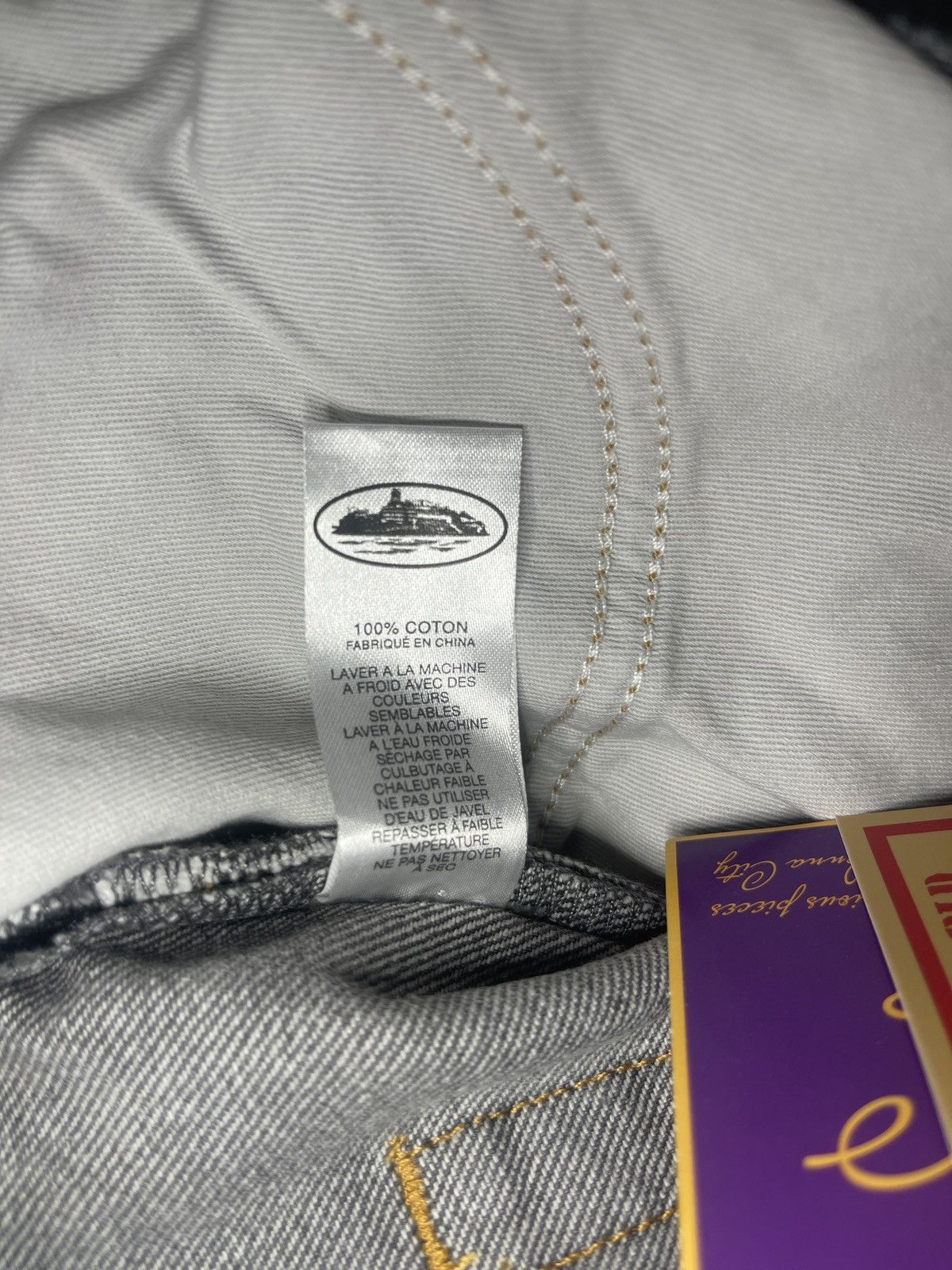 Corteiz Corteiz Island Light Grey Baggy Jeans Size US 30 / EU 46 - 5 Thumbnail