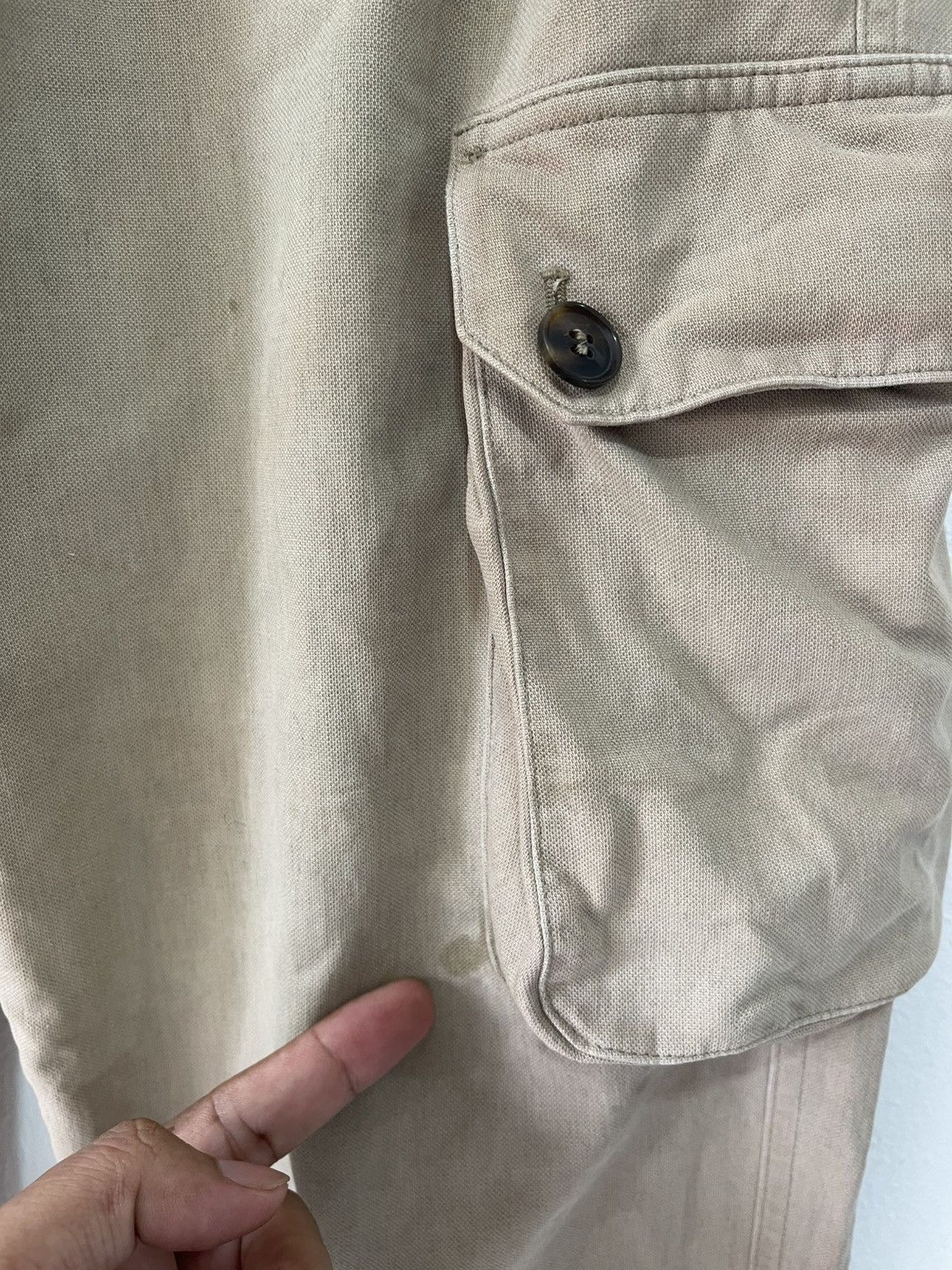 Dolce & Gabbana 2000s Dolce & Gabbana 3D Cargo Pants Size US 32 / EU 48 - 14 Thumbnail