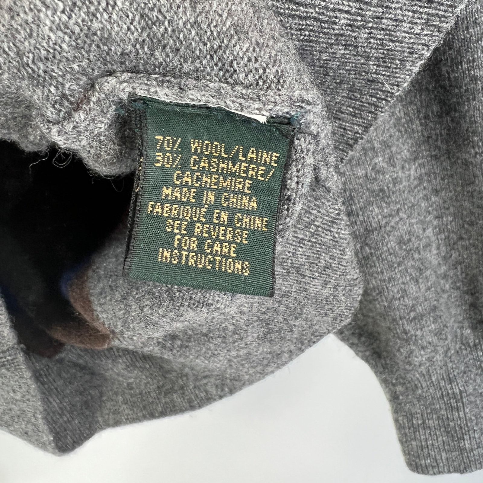 Bobby Jones Bobby Jones Sweater Wool Cashmere Diamond Pattern Pullover Size US M / EU 48-50 / 2 - 4 Thumbnail