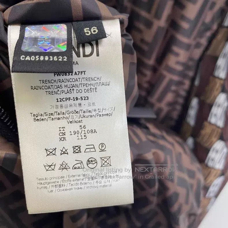 Fendi Fendi Printed Jacket Size US XL / EU 56 / 4 - 2 Thumbnail