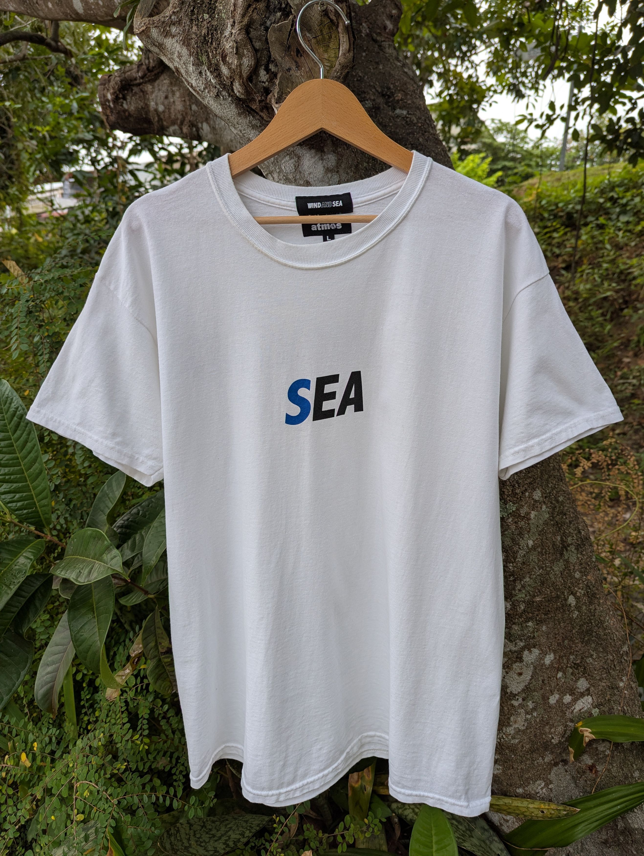 atmos Atmos X Wind and Sea Japanese Brand Tshirt Size US L / EU 52-54 / 3 - 3 Thumbnail