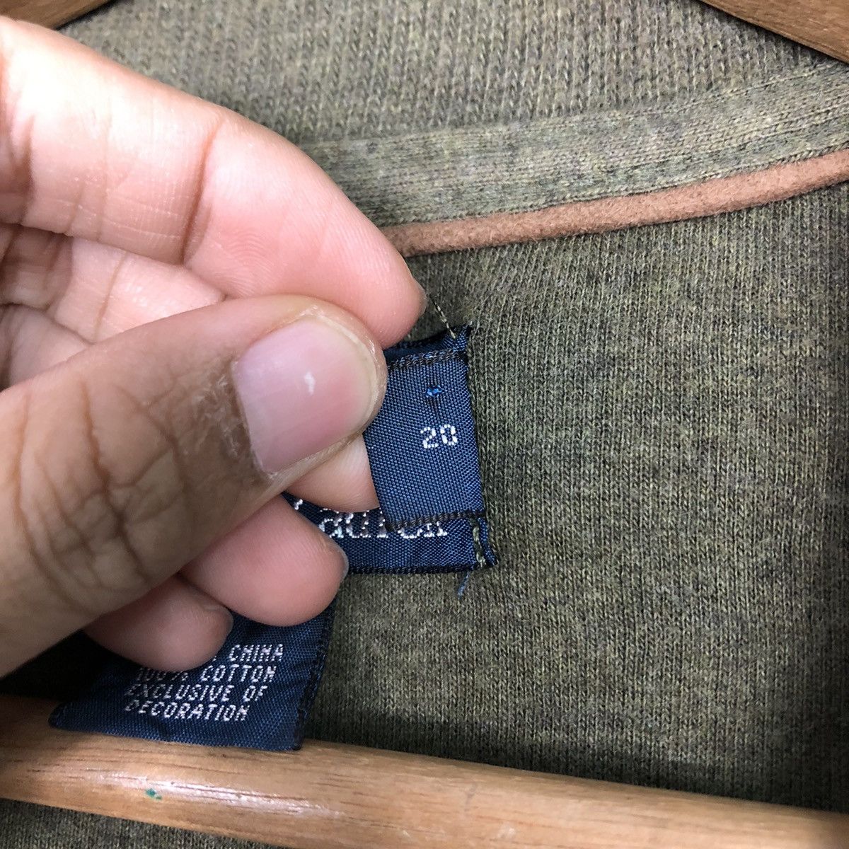 Polo Ralph Lauren 📌Rich Green Vintage Half Zipper Sweater Polo Ralph Lauren Size US M / EU 48-50 / 2 - 18 Thumbnail