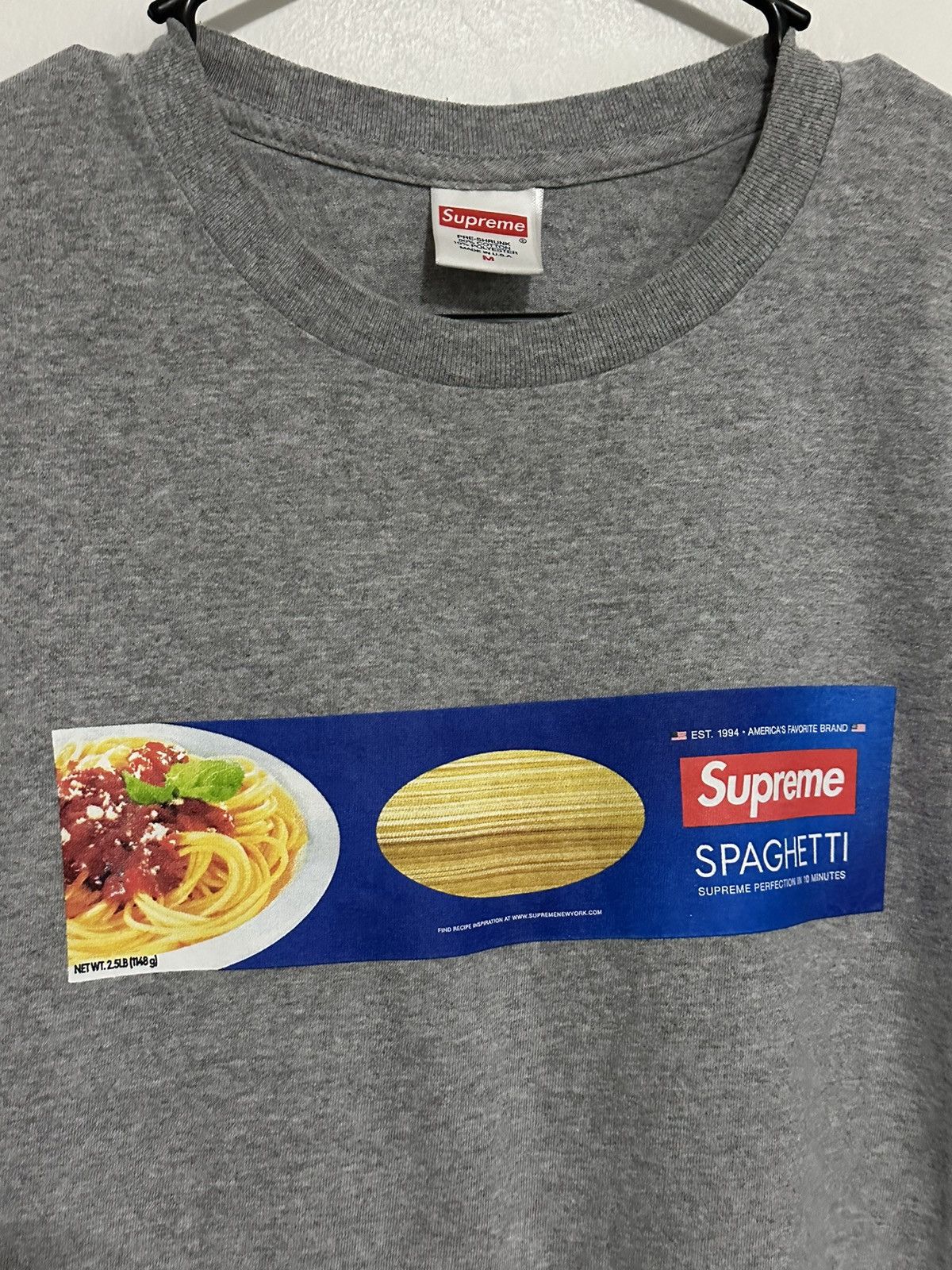 Supreme Supreme Spaghetti Tee Size US M / EU 48-50 / 2 - 2 Thumbnail
