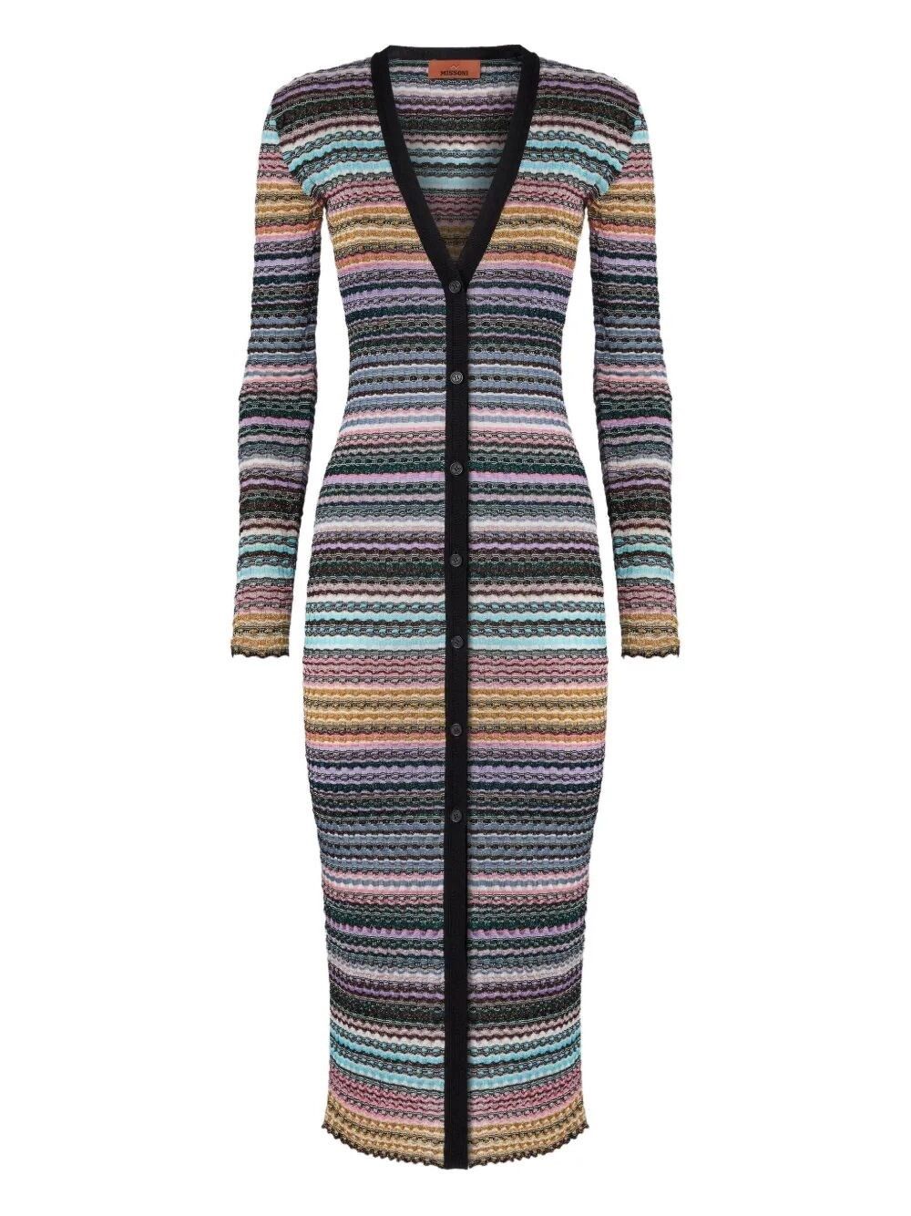 Missoni Long Cardigan Size M / US 6-8 / IT 42-44 - 1 Thumbnail