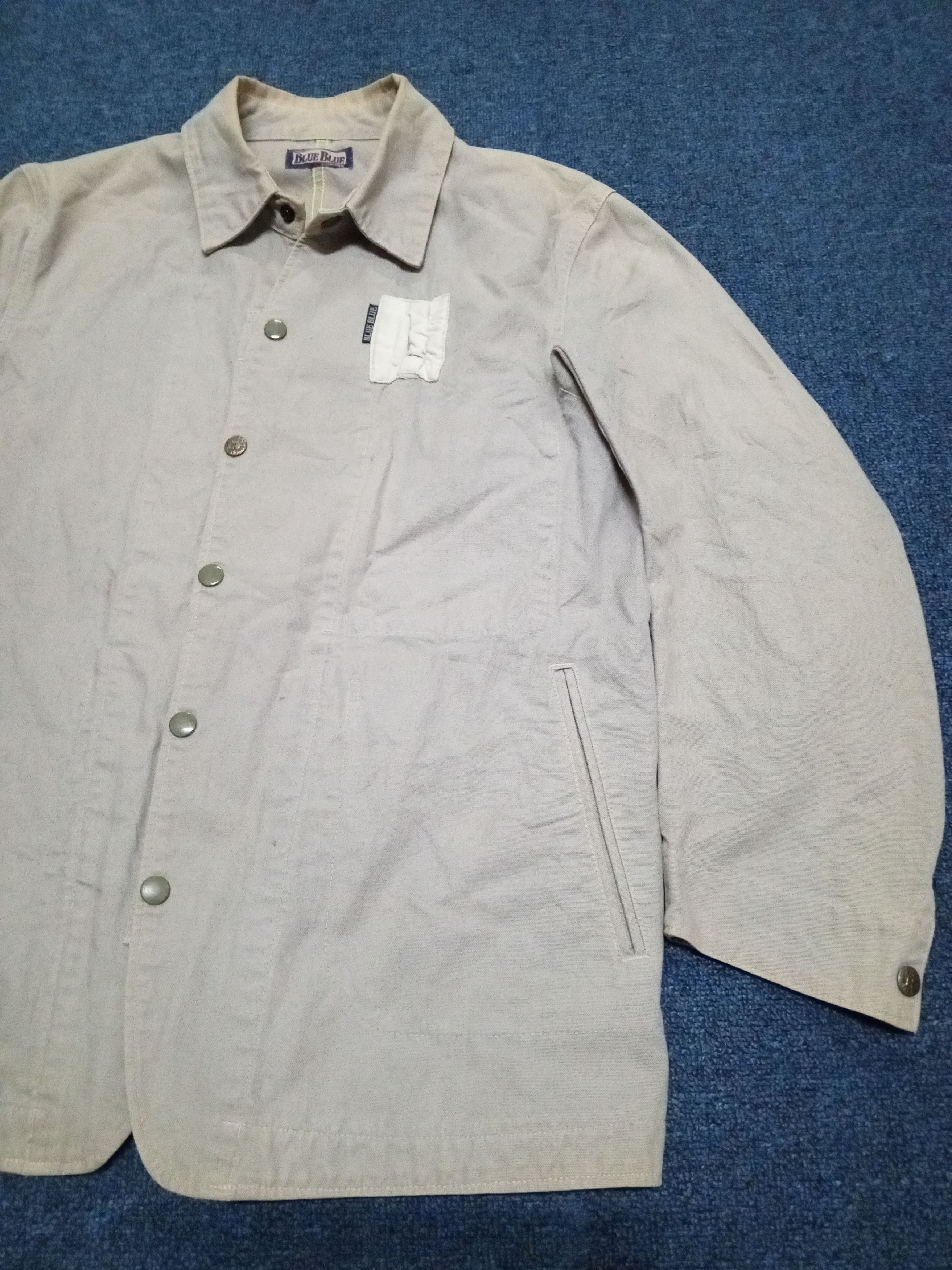 Blue Blue Japan 💥BLUE BLUE💥 H.RANCH MARKET BUTTON UP JACKET Size US M / EU 48-50 / 2 - 3 Thumbnail