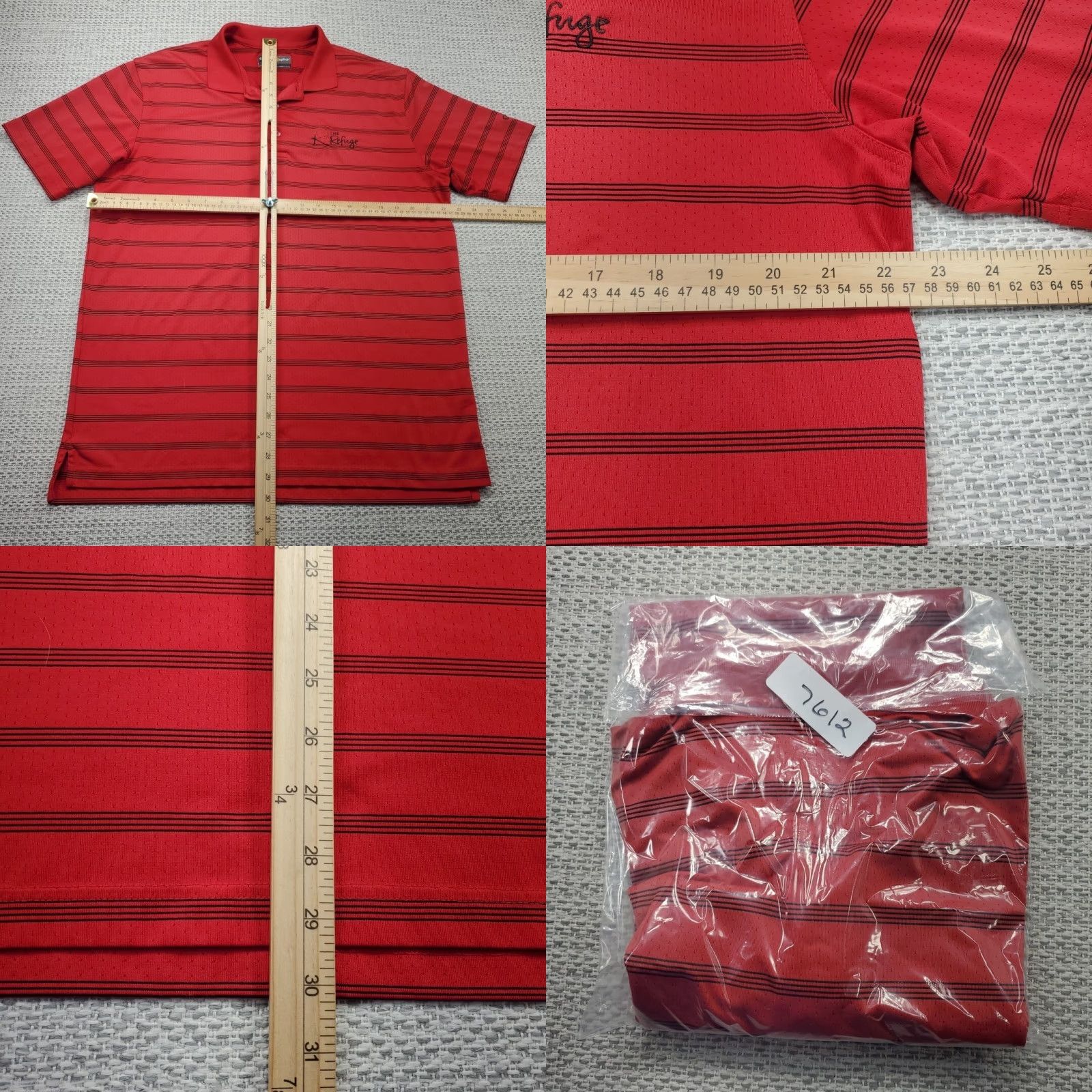 Callaway Callaway Opti Dri Golf Polo Shirt Mens M Short Sleeve V Logo The Refuge Polo Shirt Size US M / EU 48-50 / 2 - 9 Thumbnail