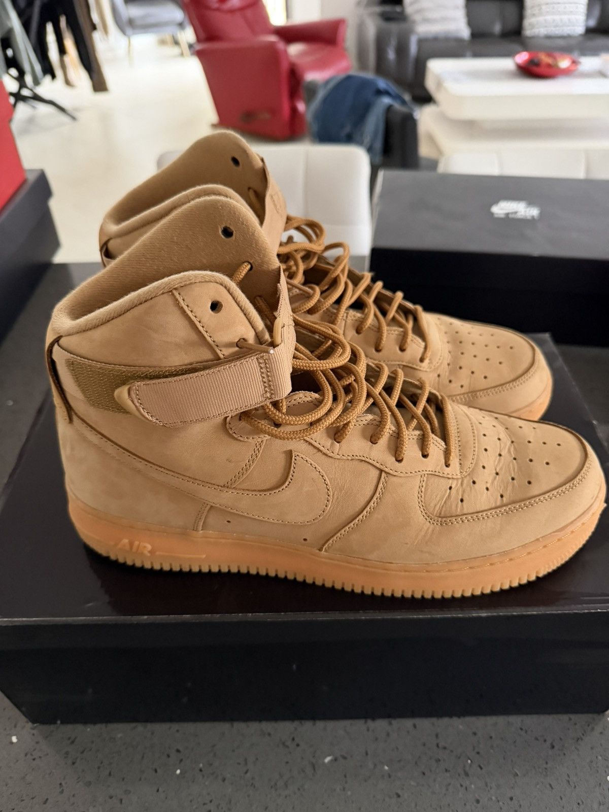 Nike Nike AF1 High WB Size US 11.5 / EU 44-45 - 4 Thumbnail