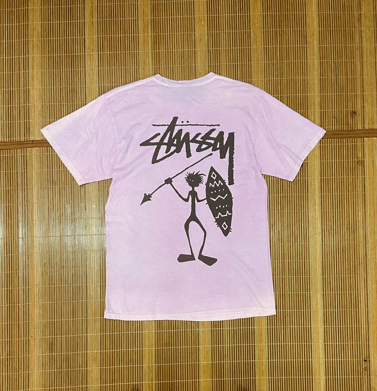Stussy STUSSY TRIBEMAN TEE Size US M / EU 48-50 / 2 - 2 Thumbnail