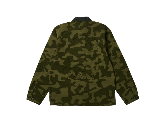 Carhartt × Carhartt Wip × Palace Palace Carhartt WIP Michigan Coat Dollar Green Camo Medium Size US M / EU 48-50 / 2 - 4 Thumbnail