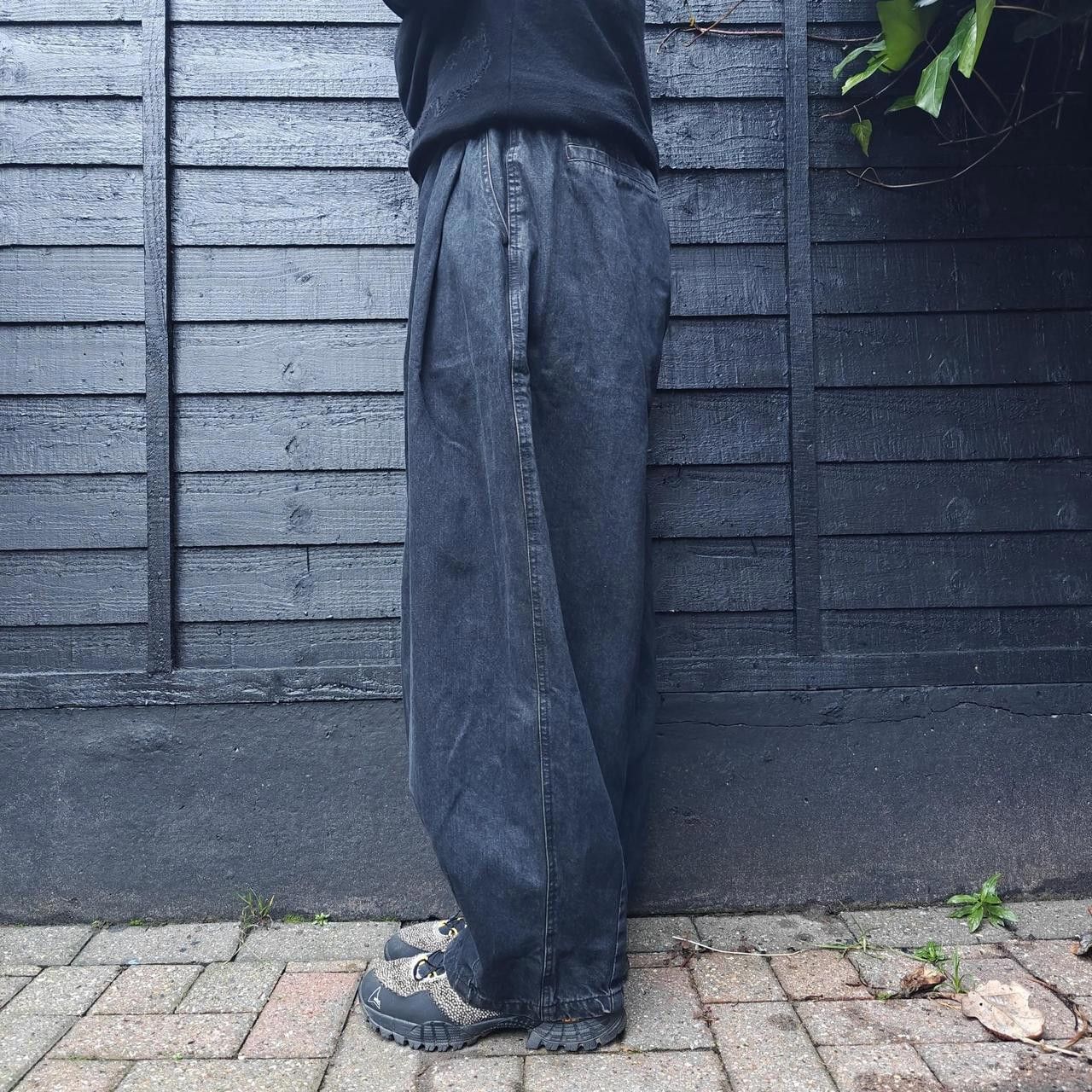 Other Japanese Baggy Denim Balloon Pants Size US 32 / EU 48 - 3 Thumbnail