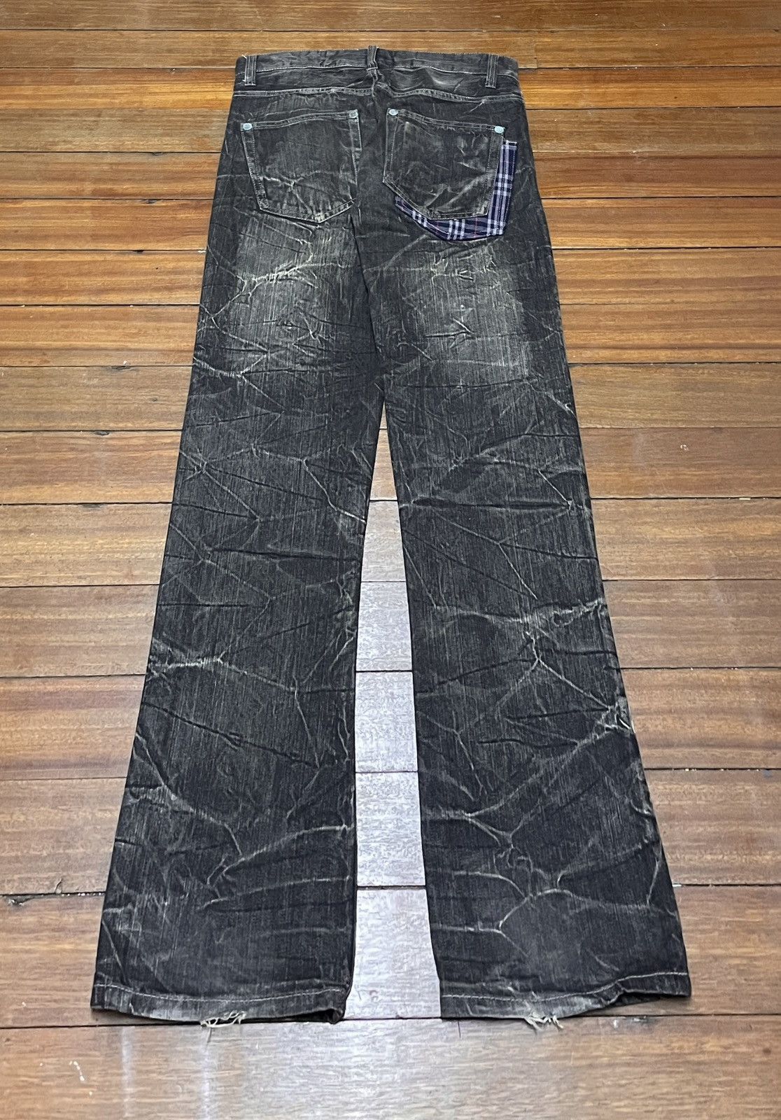 If Six Was Nine × Japanese Brand × Le Grande Bleu (L.G.B.) Very Rare Vintage Brand Wild Life Double Waist Jeans 1990s Size US 33 - 2 Thumbnail