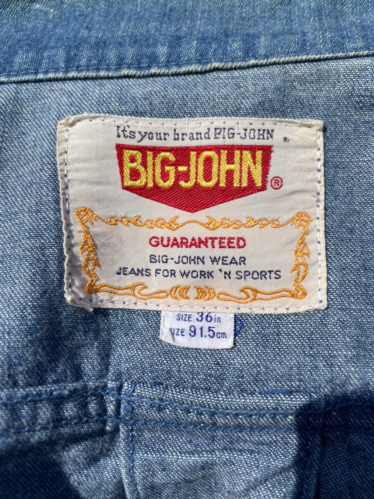 Big John 🔥Accept Binding Offer🔥 Vintage 90s Big John Hunter Jacket Size US S / EU 44-46 / 1 - 6 Thumbnail