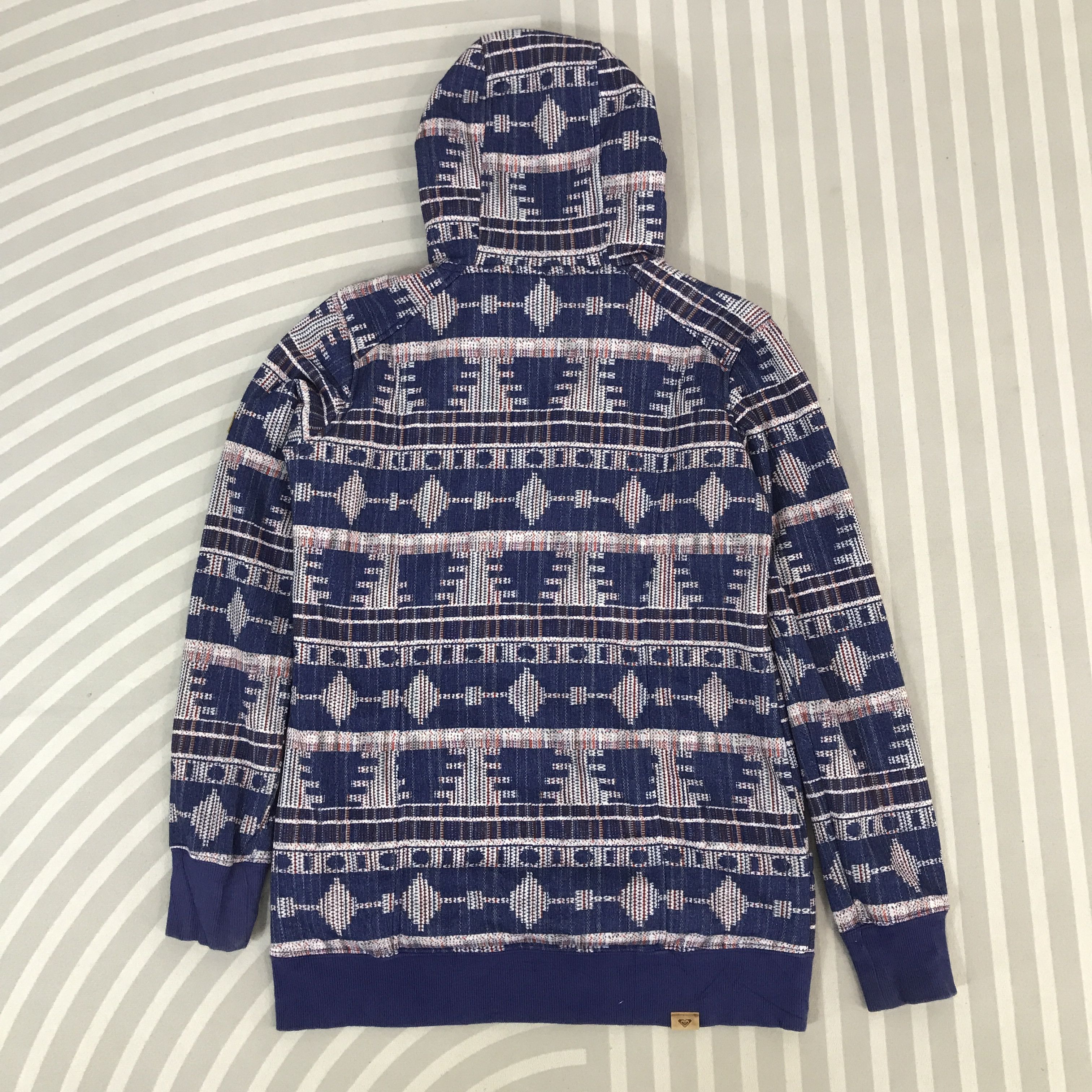 Japanese Brand Vintage Roxy Japan Navajo Hoodie zipper Jacket Size US M / EU 48-50 / 2 - 3 Thumbnail