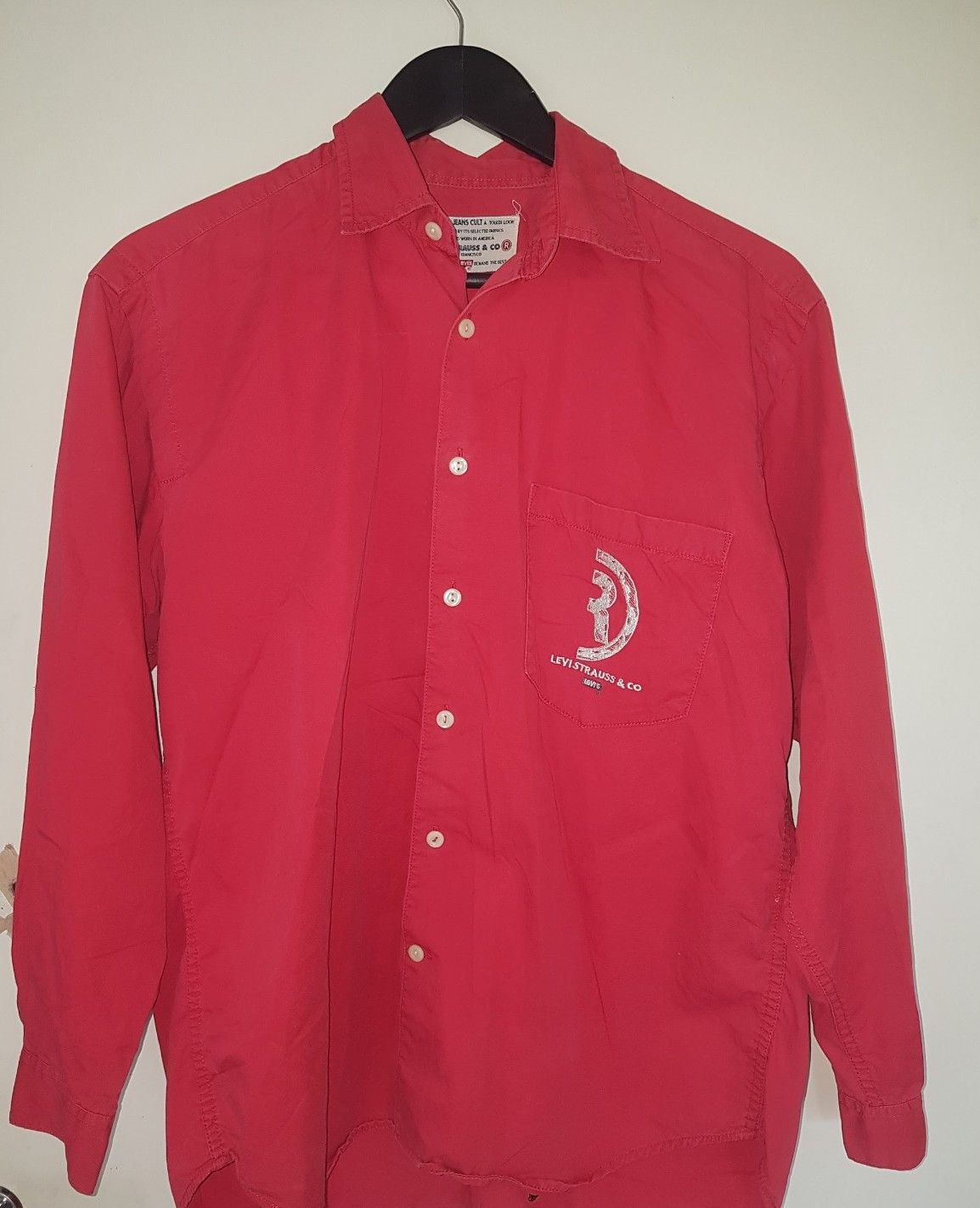 Levi's ULTRA RARE DISPLAY PIECE 1990 Levi’s "Jeans Cult" Shirt Size US M / EU 48-50 / 2 - 4 Thumbnail
