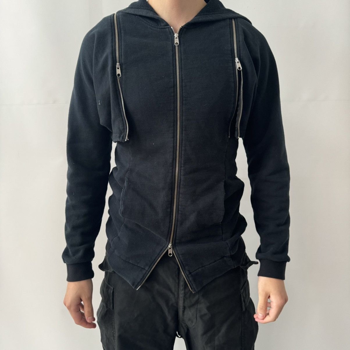 Maison Margiela Multi Zip Hoodie | Grailed
