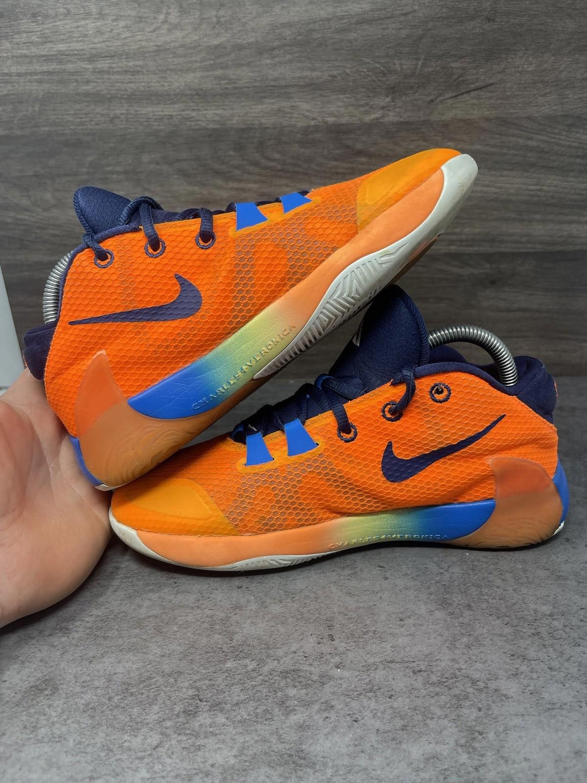 Nike Nike Zoom Freak 1 GS All Bros Kids Size 5.5Y Orange Size US 5.5 / EU 38 - 7 Thumbnail