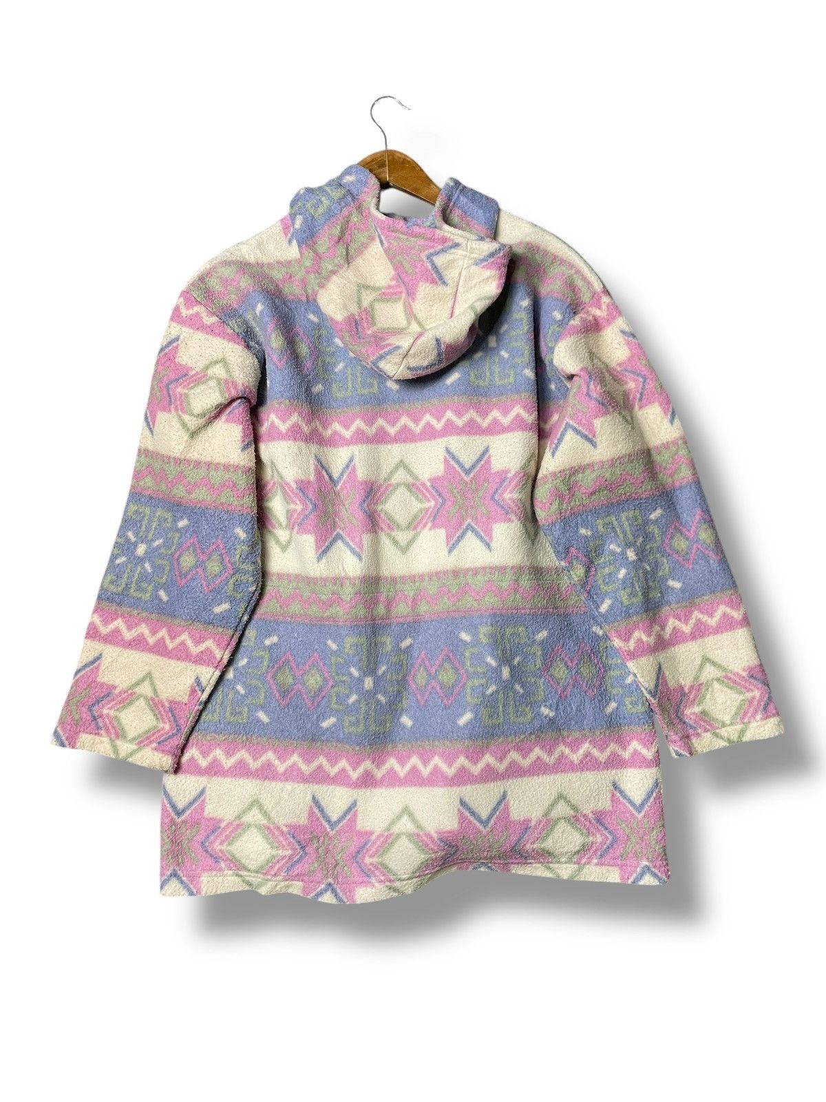 Japanese Brand × Vintage C.P Fleece Sports Abstract Pattern Hoodies (66) Size US S / EU 44-46 / 1 - 8 Thumbnail
