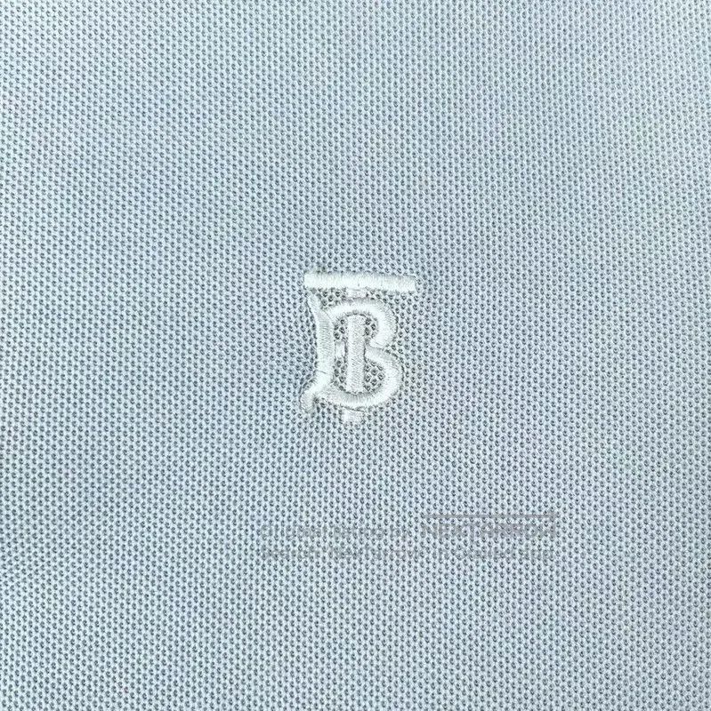 Burberry Burberry Light Blue Long Sleeve Polo Shirt. Size US XL / EU 56 / 4 - 3 Thumbnail