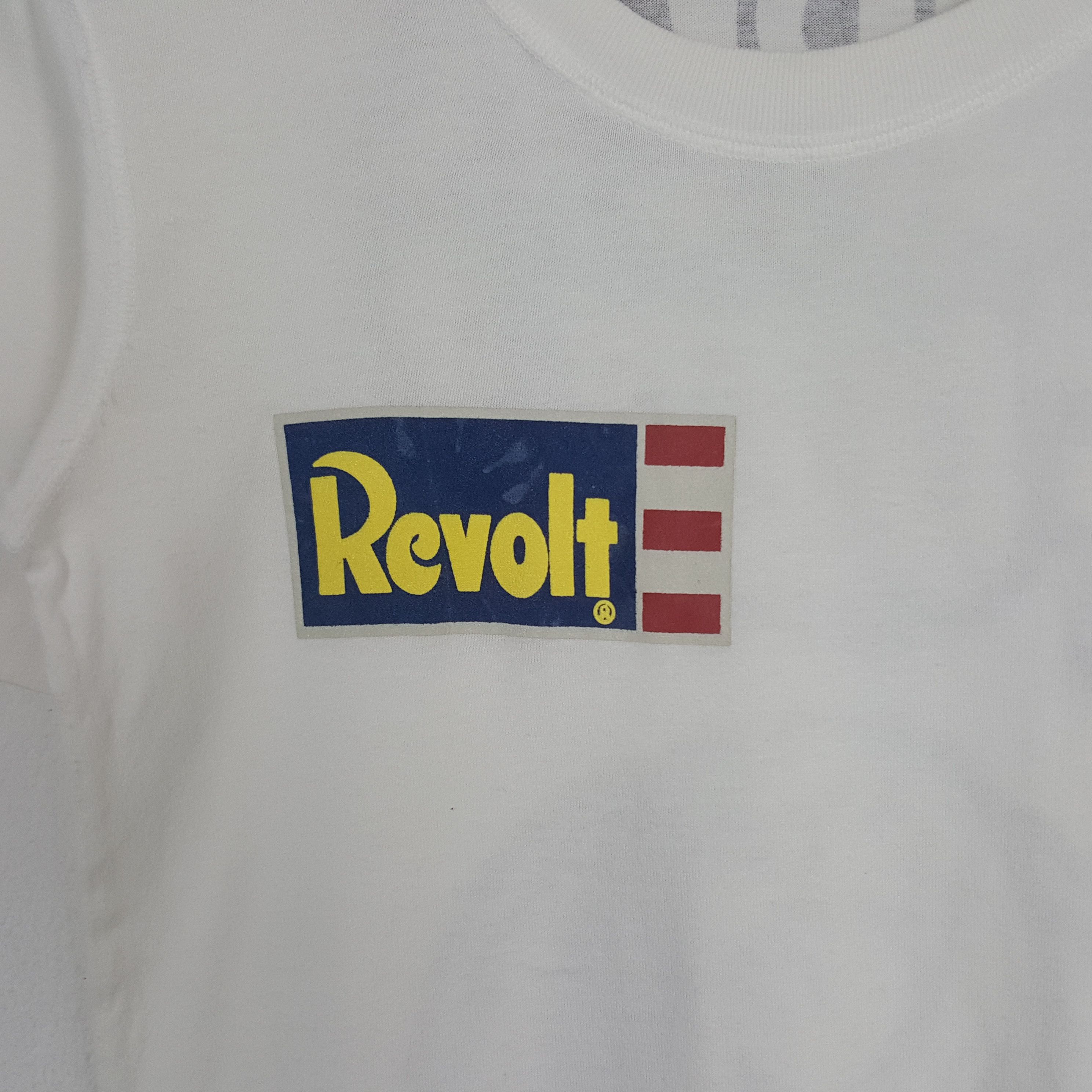 Hysteric Glamour × Japanese Brand × Vintage Vintage Hysteric Glamour Revolt Japanese Parody Tshirt Size US XS / EU 42 / 0 - 4 Thumbnail