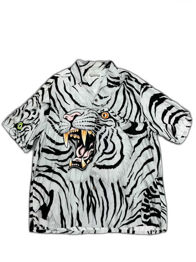 wacko maria tiger print short sleeve
