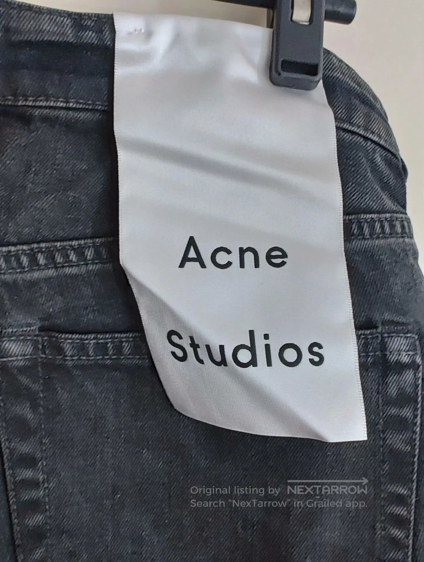Acne Studios Acne Studios Men's Black Slim Jeans 32/32. Size US 32 / EU 48 - 5 Thumbnail