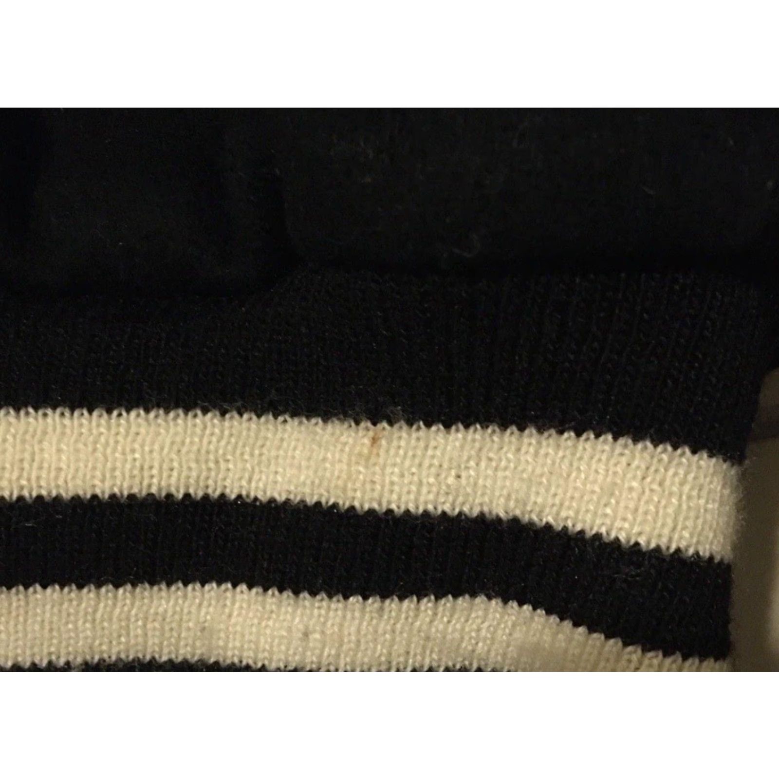 Vintage Vtg 80s Varsity Letterman Jacket 44 USA Wool Striped Men Black Cal State 80s Grunge Football School Sports University Varsity Jacket Bomber Style Size US S / EU 44-46 / 1 - 4 Thumbnail