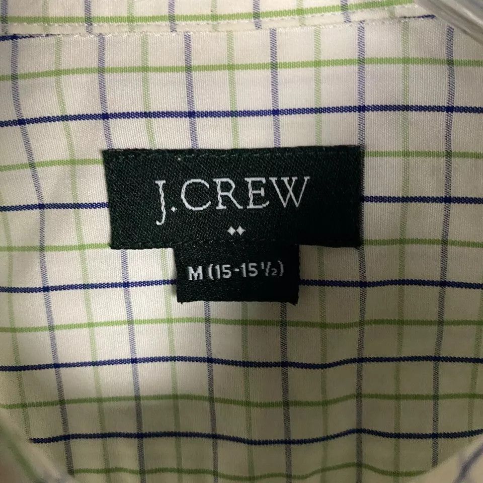 J.Crew J Crew Button Up Shirt Men's Medium 15-15.5 100% Cotton M Size US M / EU 48-50 / 2 - 3 Thumbnail