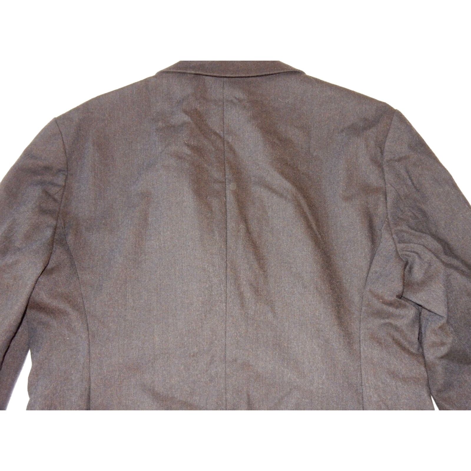 Hugo Boss VINTAGE HUGO BOSS Men's Blazer Sport Coat Wool Size 52 Brown 90s Fashion Men Size 52R - 5 Thumbnail