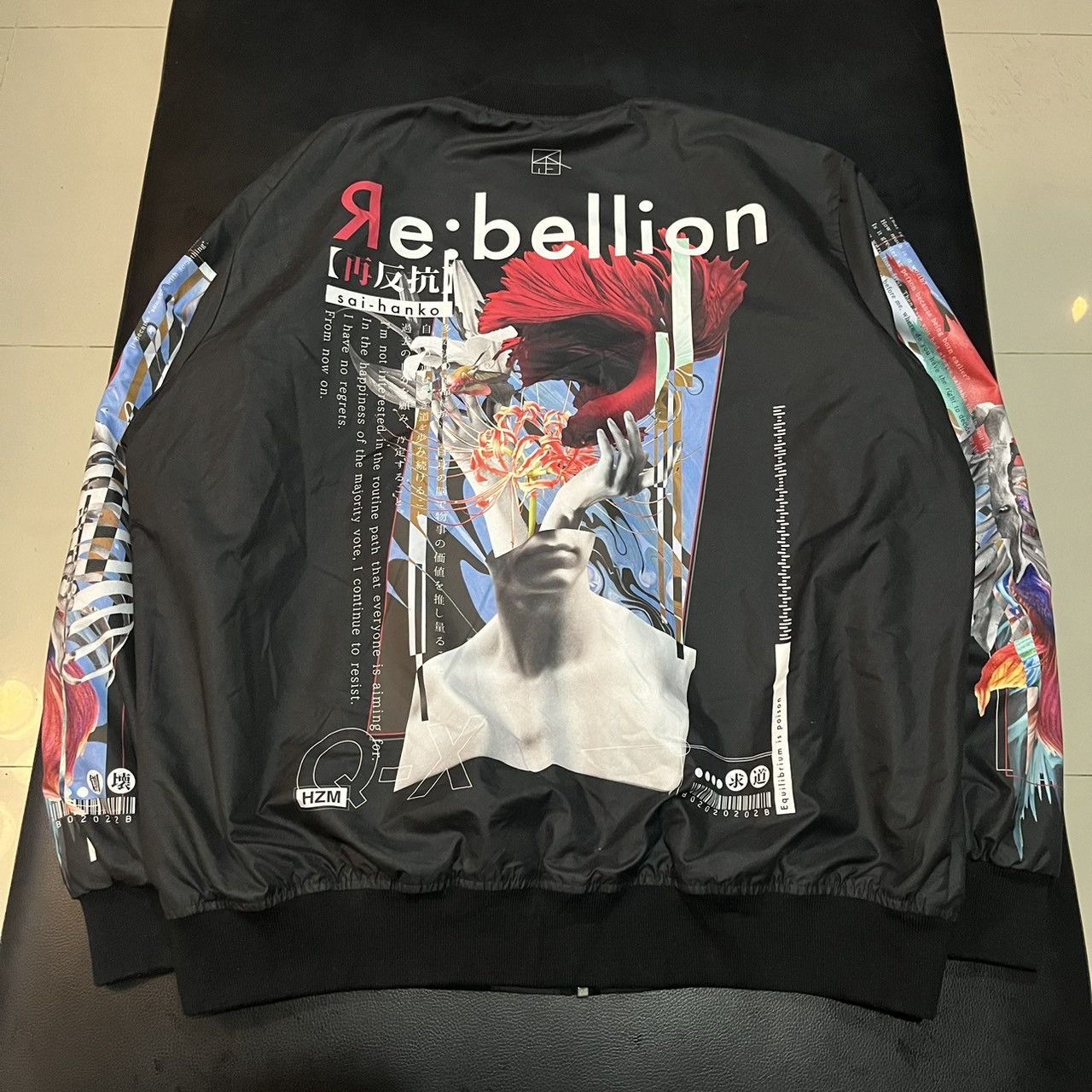 Japanese Brand Hizumi Jacket One Size Fits All Made In United Kingdom Size US XXL / EU 58 / 5 - 2 Thumbnail
