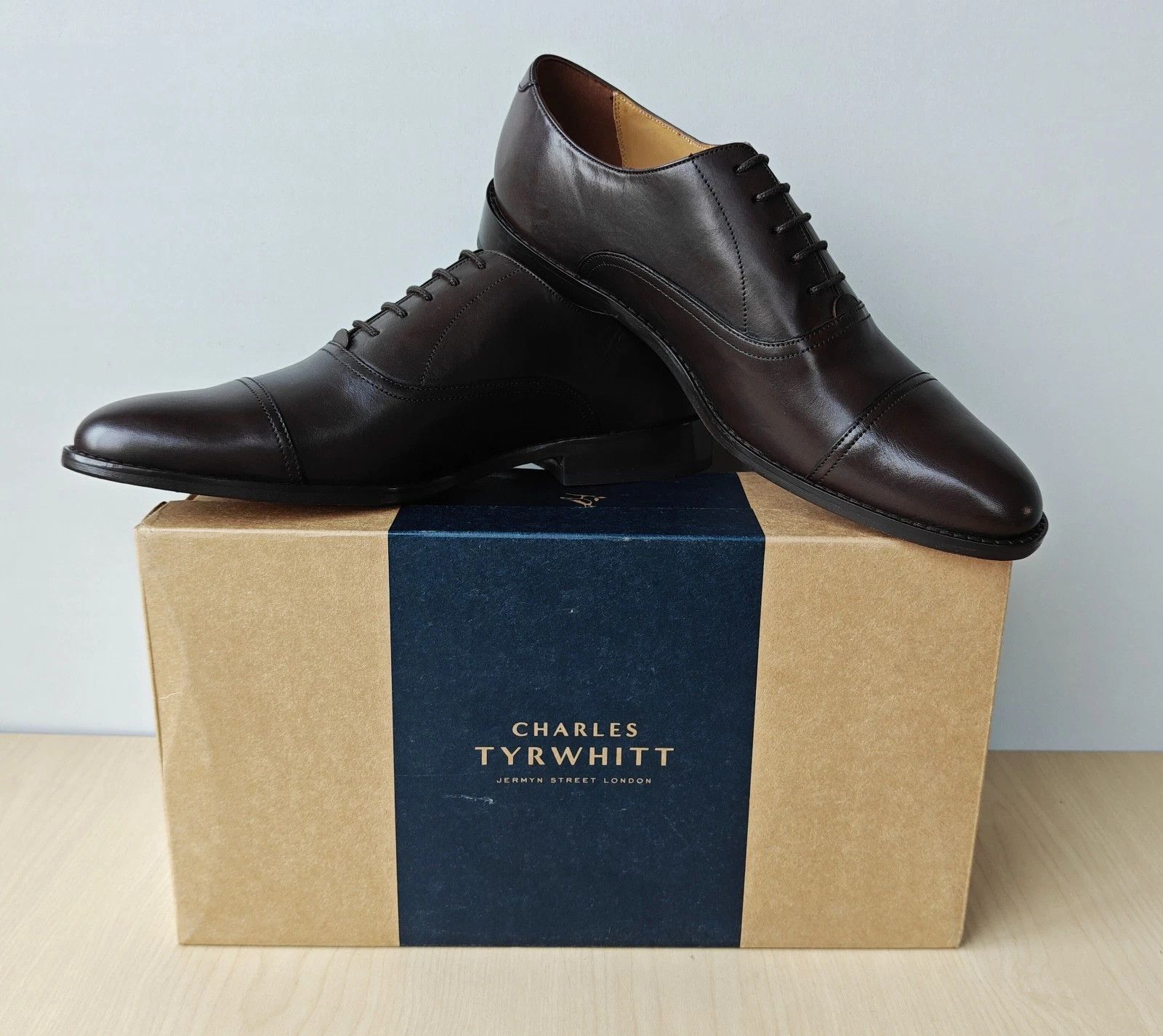 Charles Tyrwhitt Charles Tyrwhitt Men’s Dress Oxford Shoes T / 0033 Size US 9 / EU 42 - 12 Thumbnail
