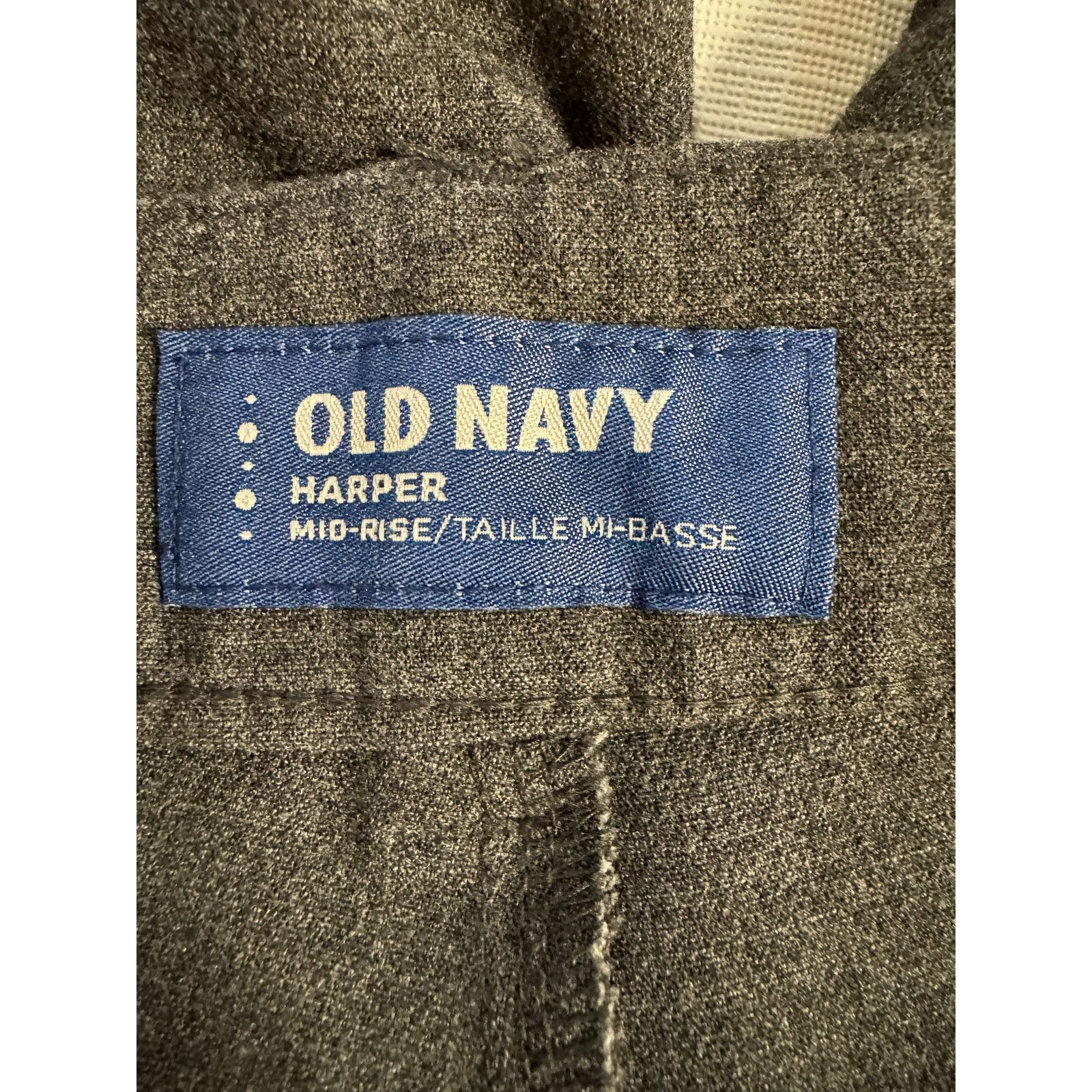 Old Navy Old Navy Gray Cropped Pants Women's Size 12 Size 34" / US 12 / IT 48 - 3 Thumbnail
