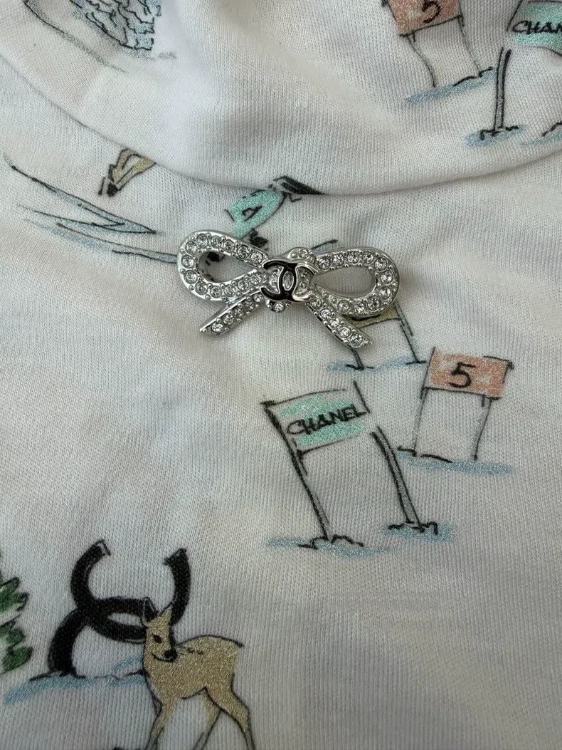 Chanel Chanel Ski series high cold bottom long sleeves Size XS / US 0-2 / IT 36-38 - 3 Thumbnail