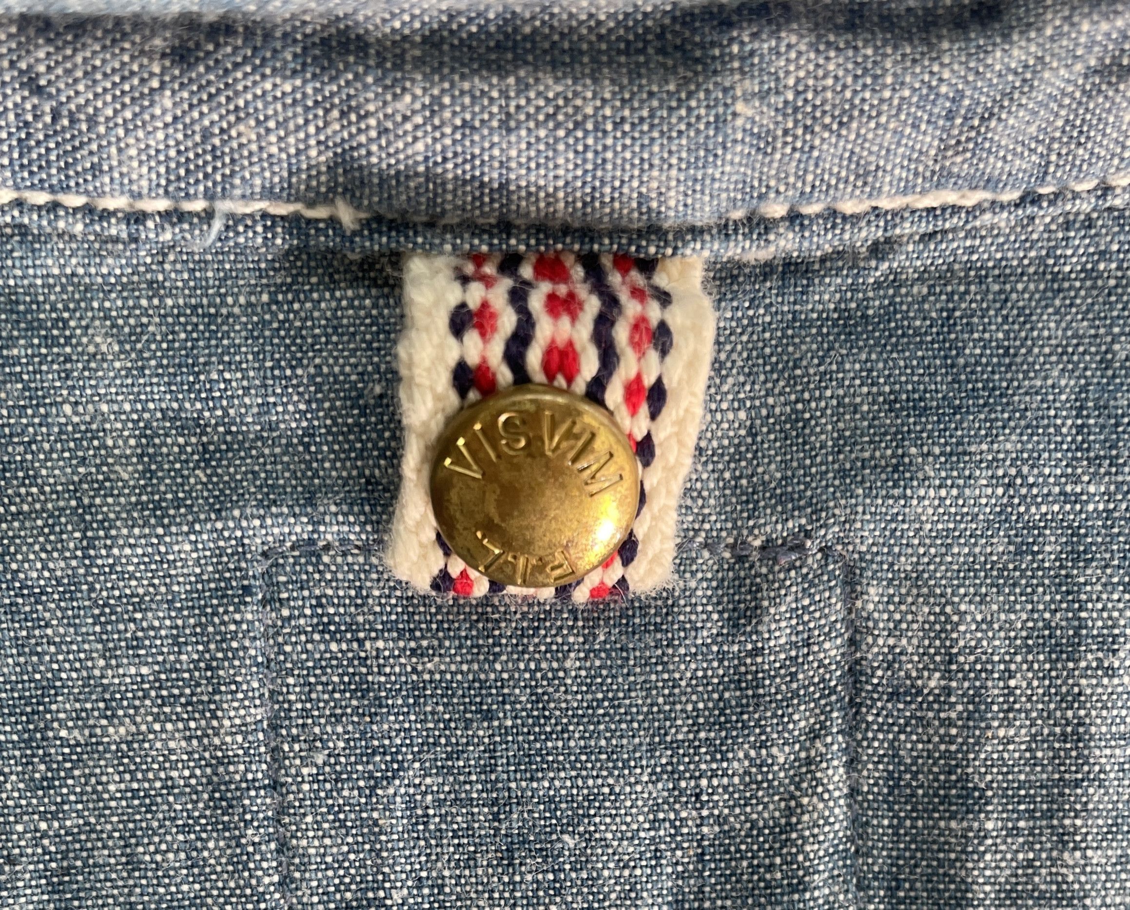 Visvim VISVIM Linen Three Fabric Shirt Size US S / EU 44-46 / 1 - 7 Thumbnail
