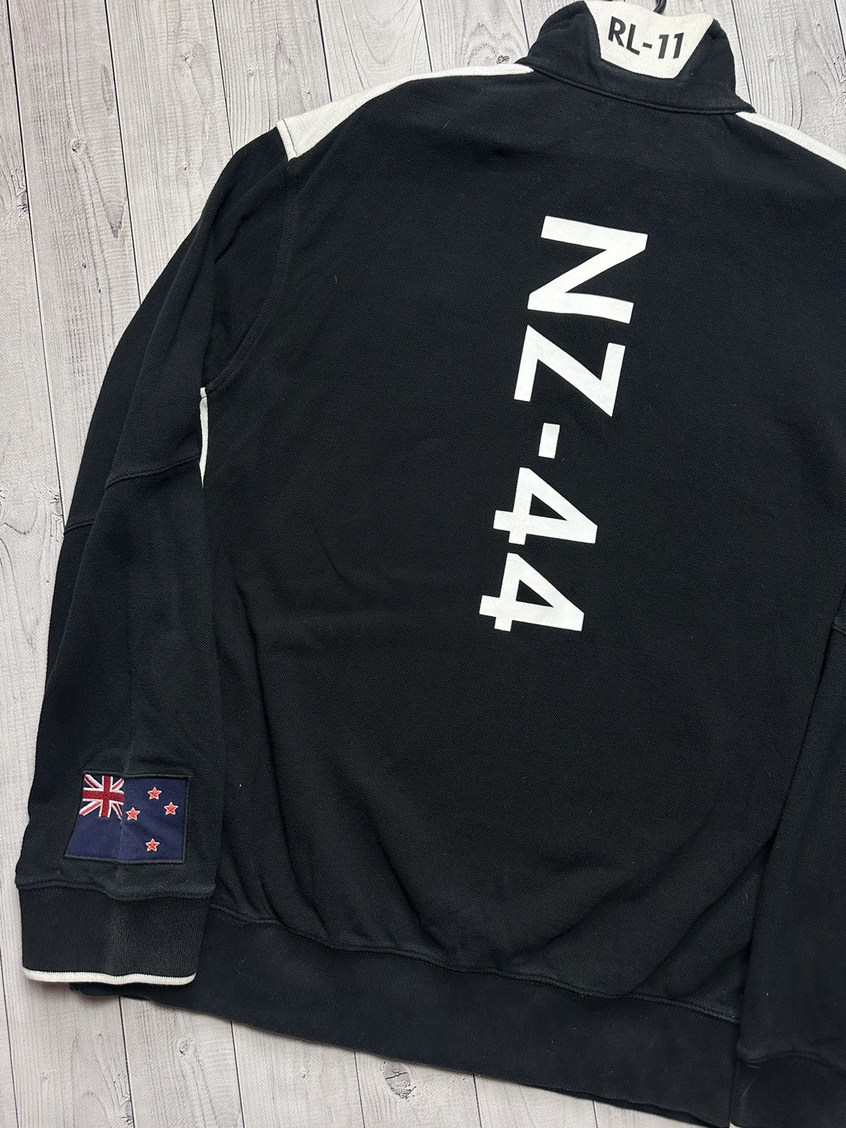 Vintage Vintage polo Ralph Lauren sweatshirt New Zealand zip 1/4 XXL Size US XXL / EU 58 / 5 - 10 Thumbnail
