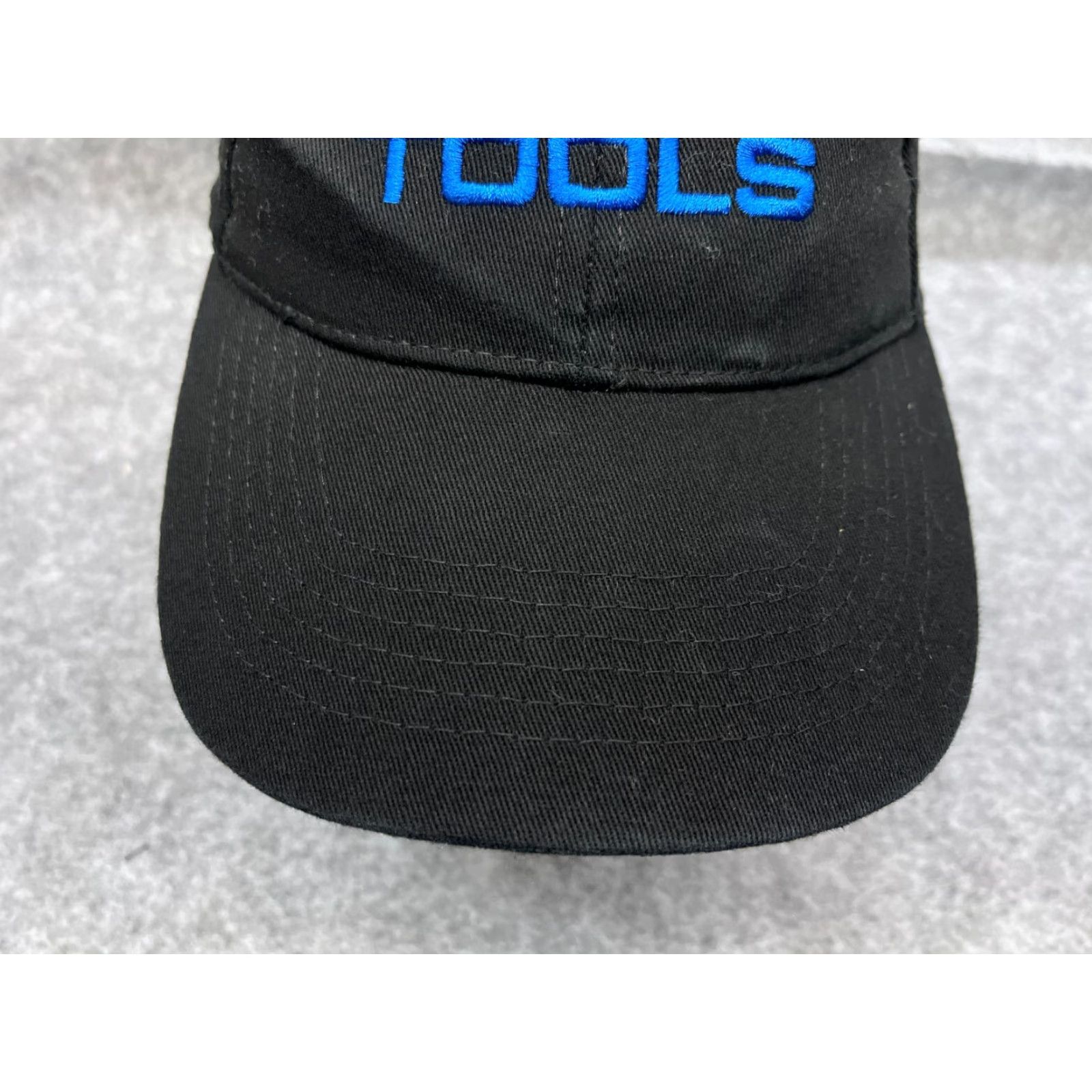 Vintage Matco Tools Hat Cap Adjustable One Size Black Cotton Twill Baseball Cap Logo, Tools, Mechanic Mens, Adult Hat Size ONE SIZE - 3 Thumbnail