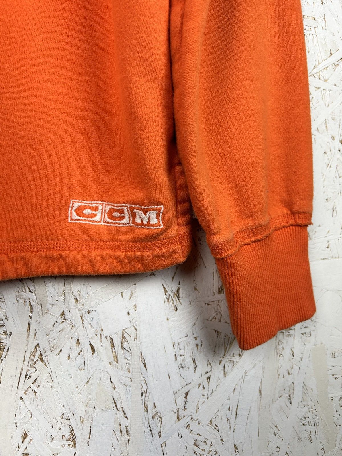 Ccm CCM Anaheim Mighty Ducks Retro Jersey Style Hoodie Orange M Size US M / EU 48-50 / 2 - 8 Thumbnail