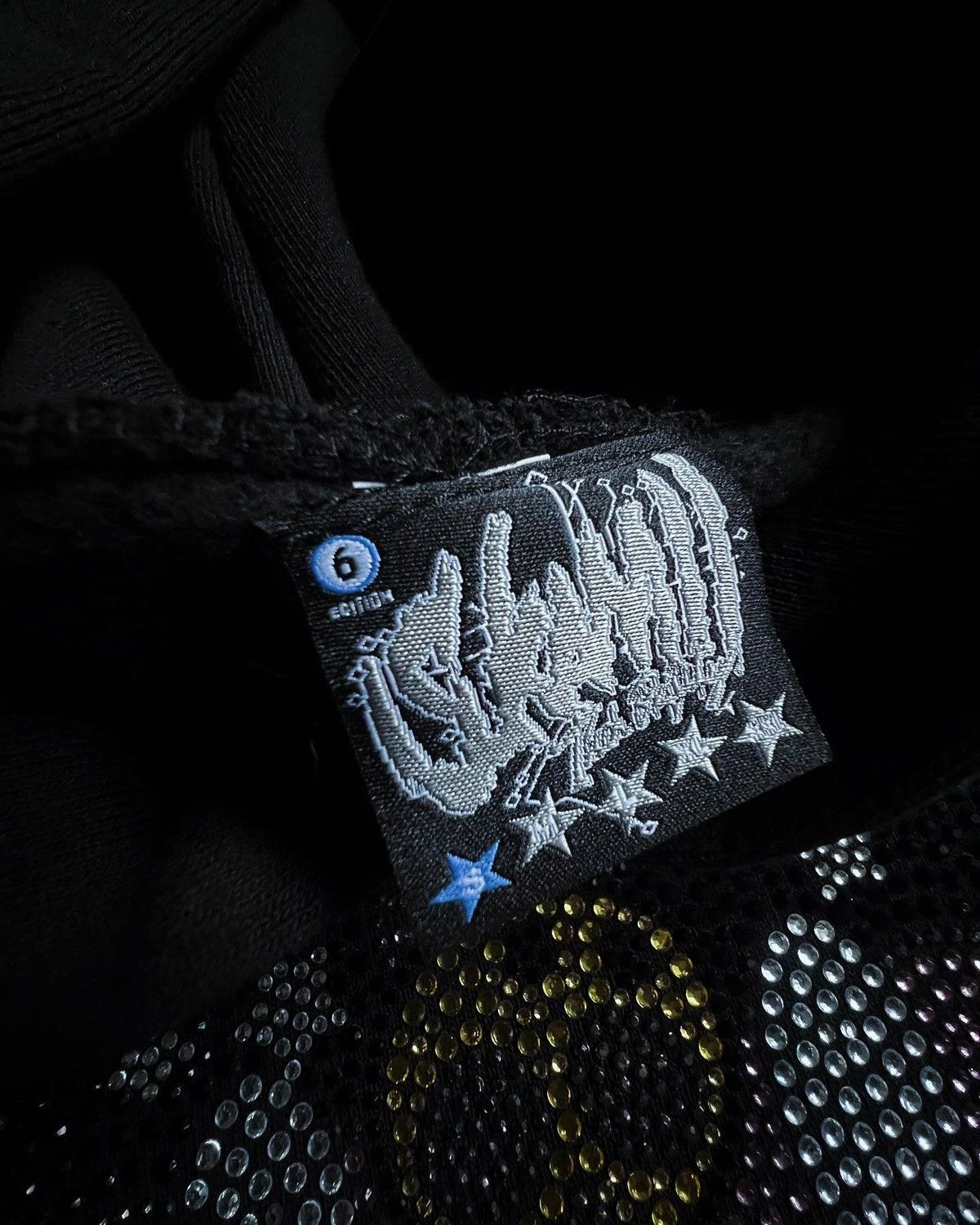 Sukamii ⚰️Sukamii Rhinestone DeadHeart Hoodie⚰️ Size US S / EU 44-46 / 1 - 9 Thumbnail