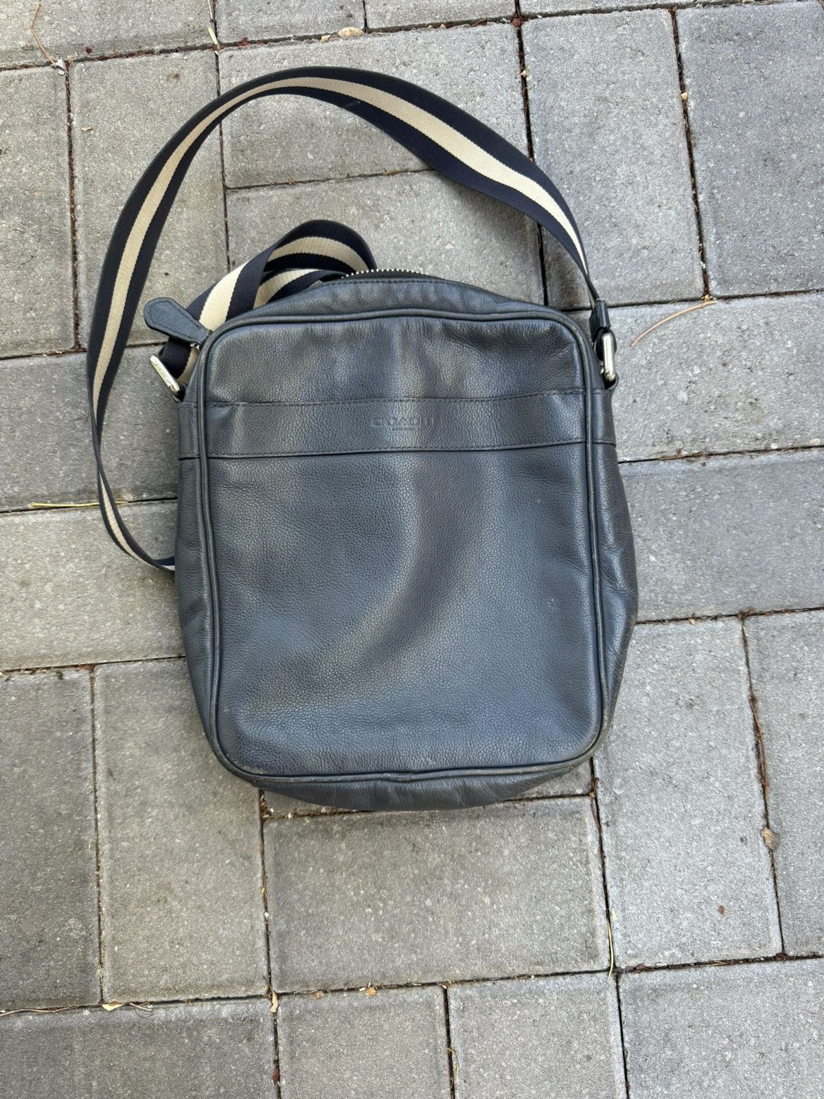 Navy crossbody coach bag