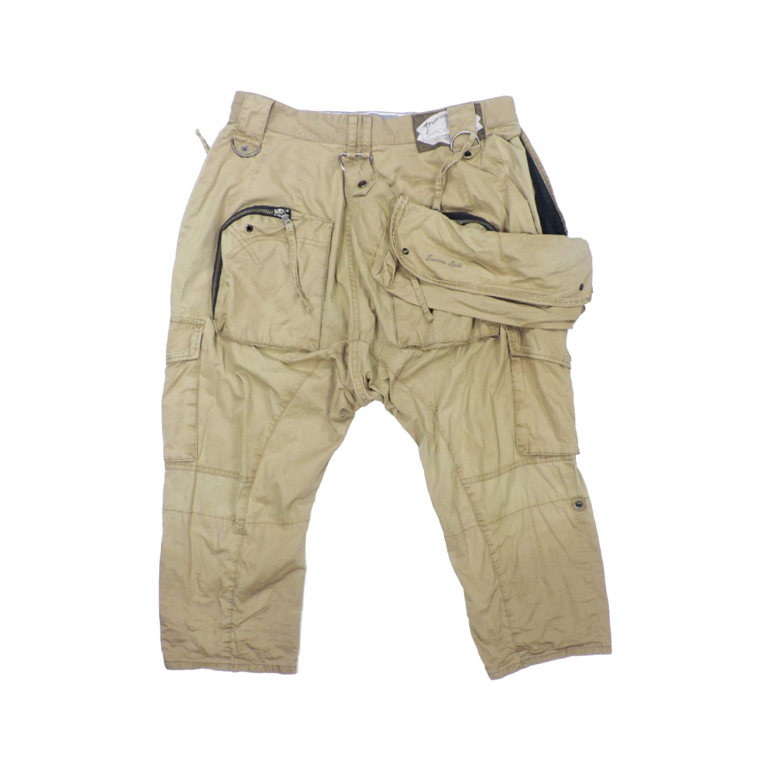 PPFM DESTRUCTPRODUCT PARACHUTE MULTI POCKET CARGO PANTS