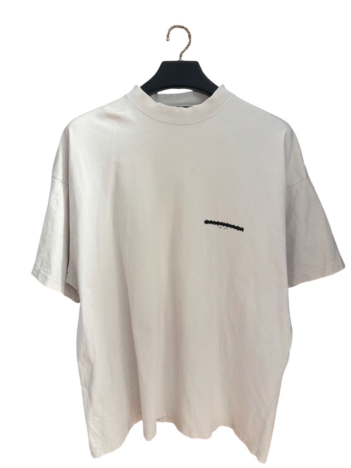 Balenciaga Balenciaga Strike 1917 T-shirt Size US L / EU 52-54 / 3 - 1 Thumbnail