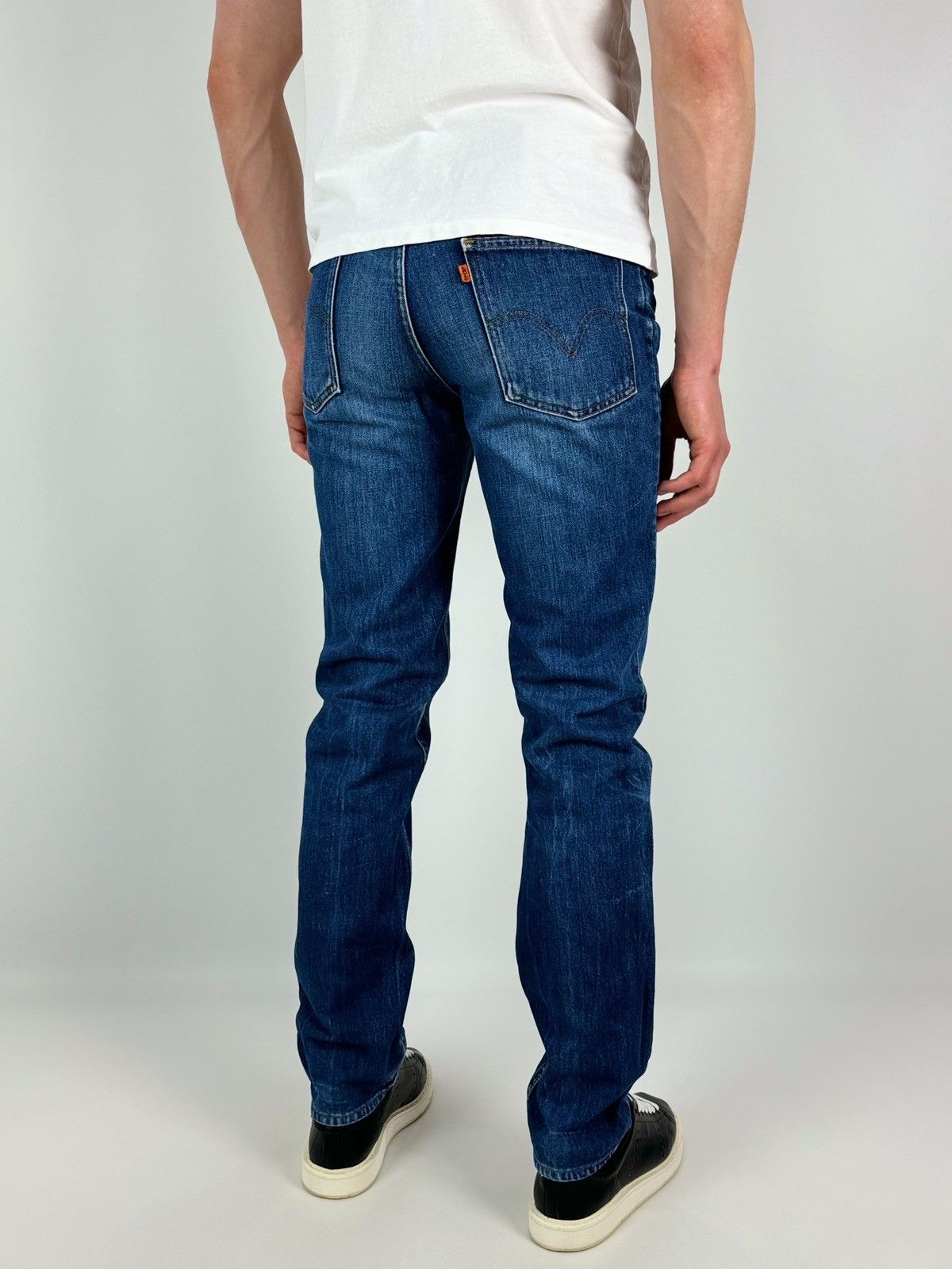 Levi's 80’s Vintage Levi’s 620-0217 Distressed Orange Tab Jeans Size US 34 / EU 50 - 2 Thumbnail